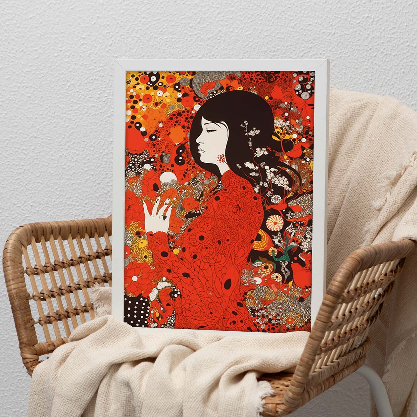 Póster Detalles en Abundancia de Yayoi Kusama