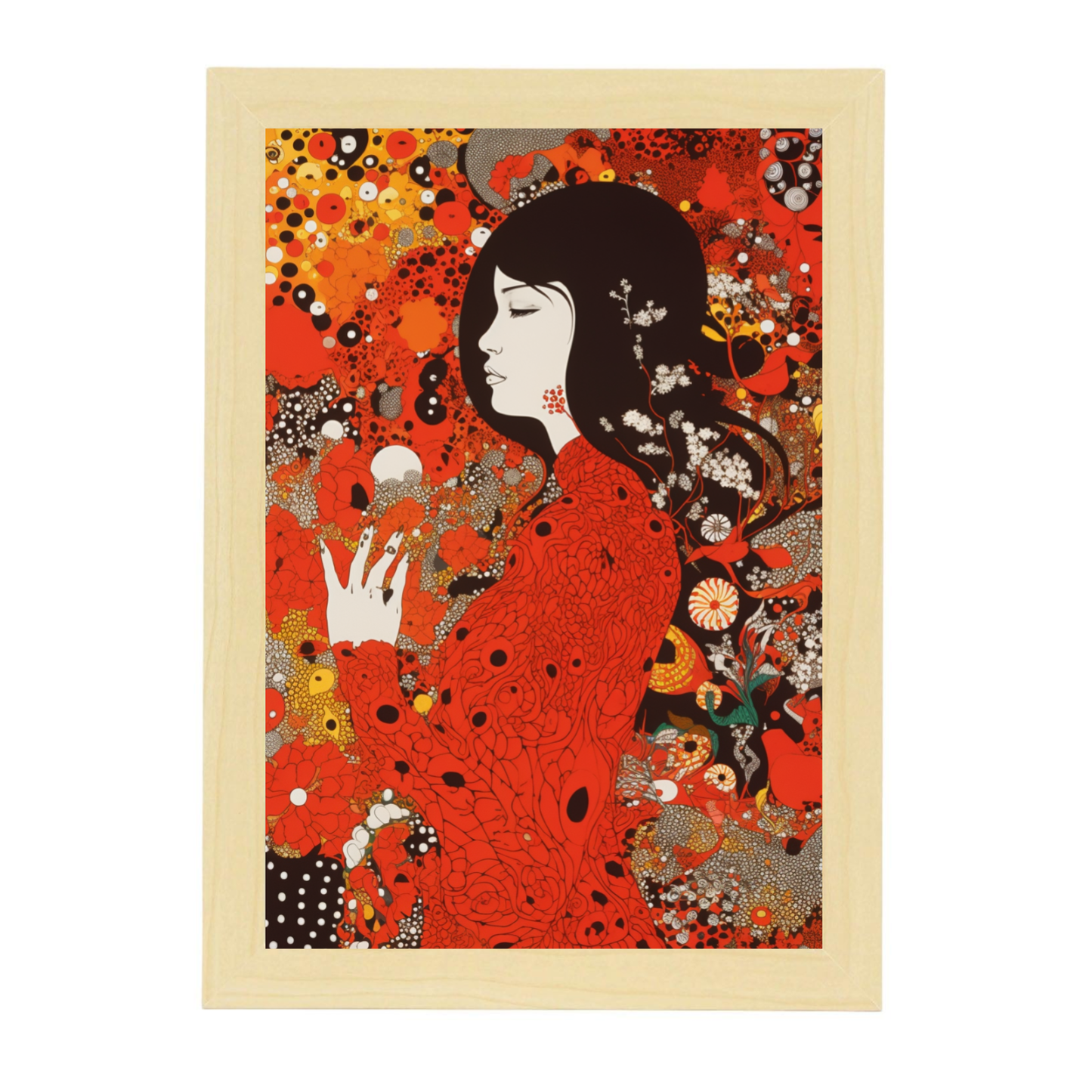 Póster Detalles en Abundancia de Yayoi Kusama