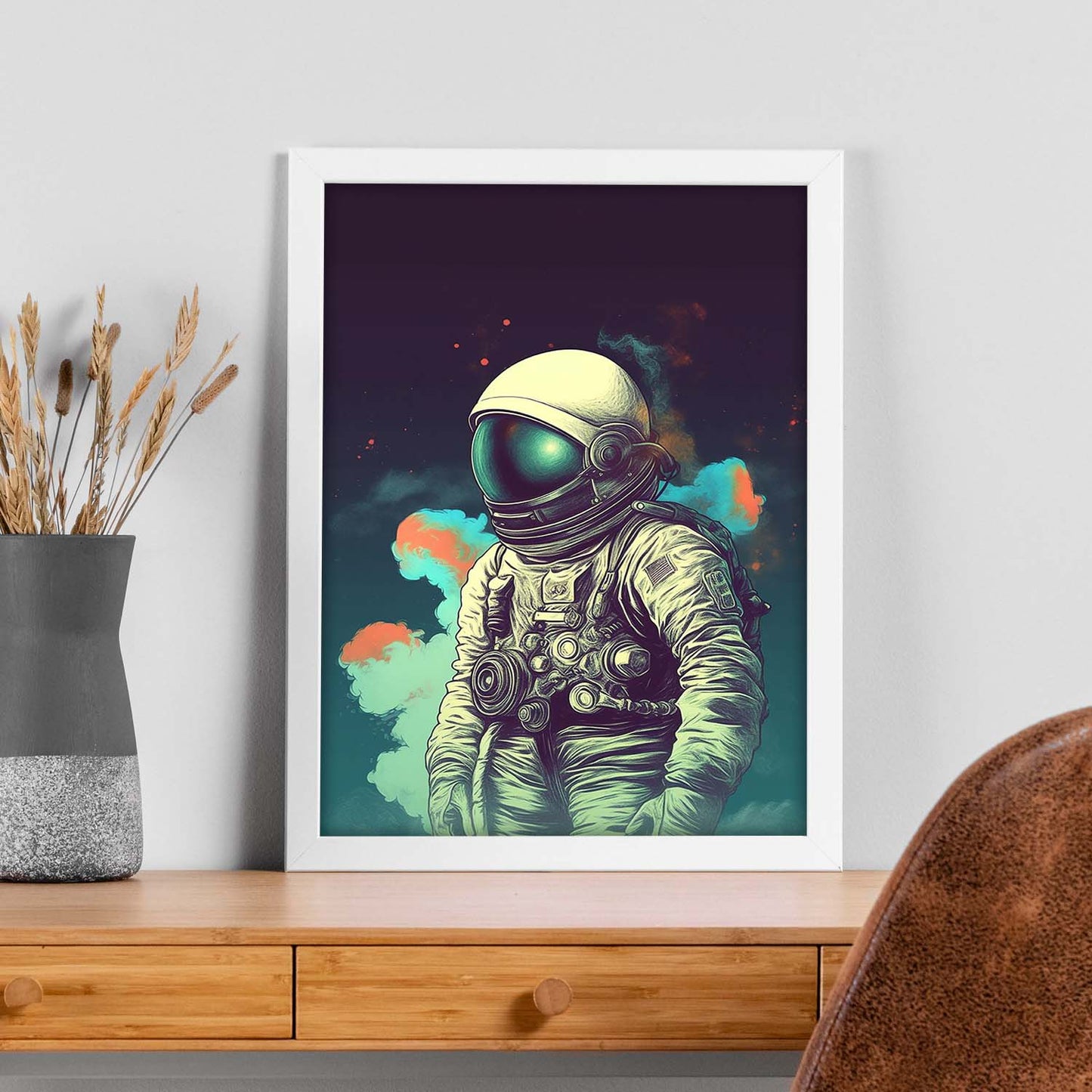Póster Dios es un Astronauta