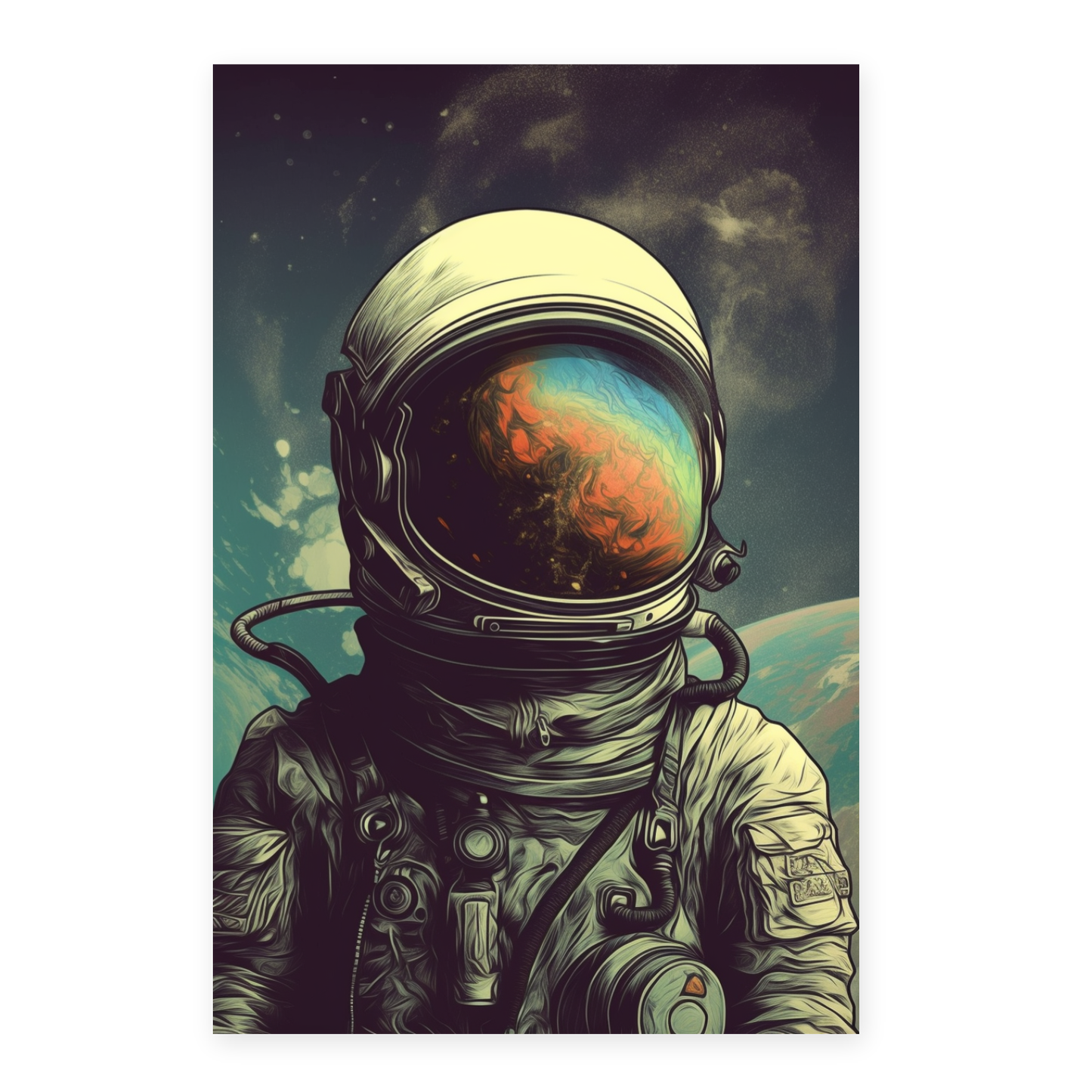 Póster de Explorando el Universo