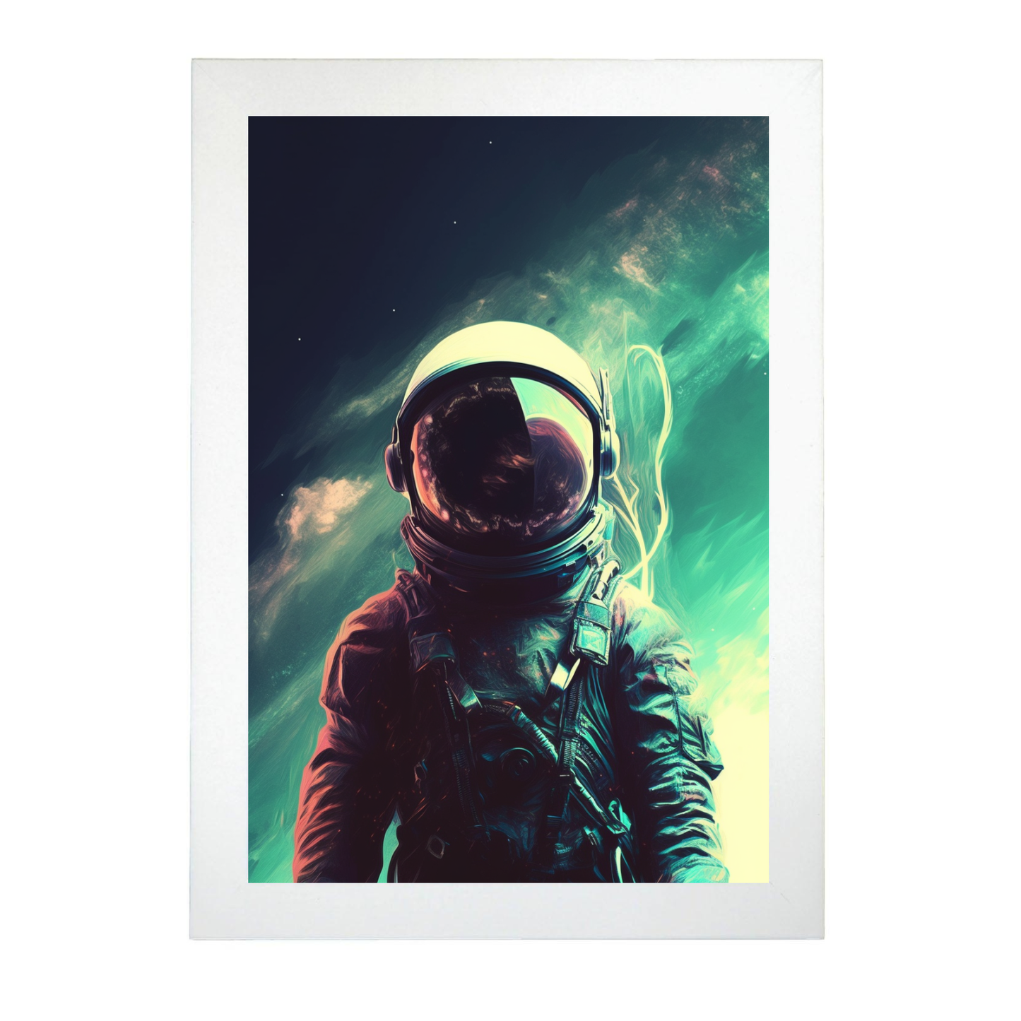 Póster Dios es un Astronauta