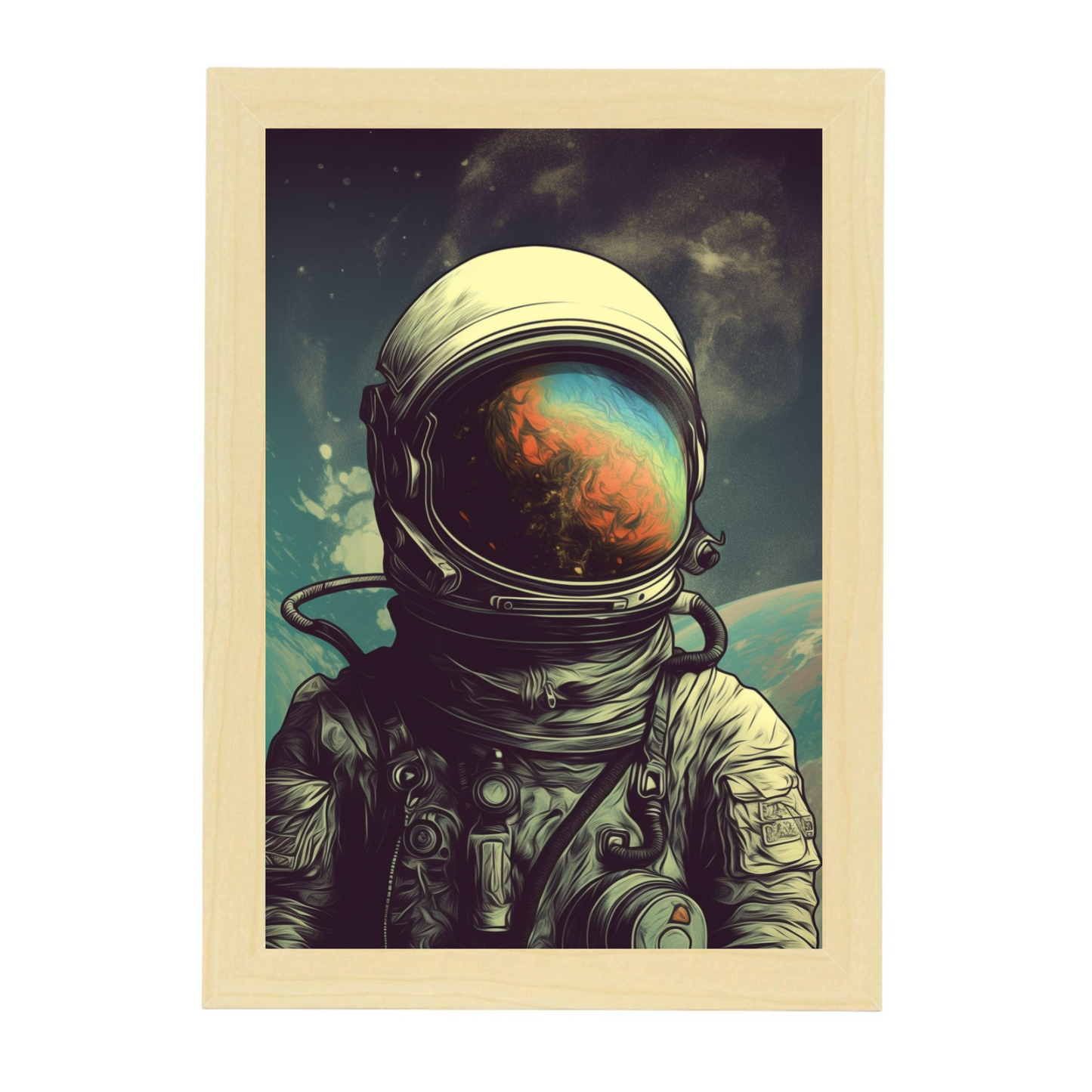 Póster de Explorando el Universo