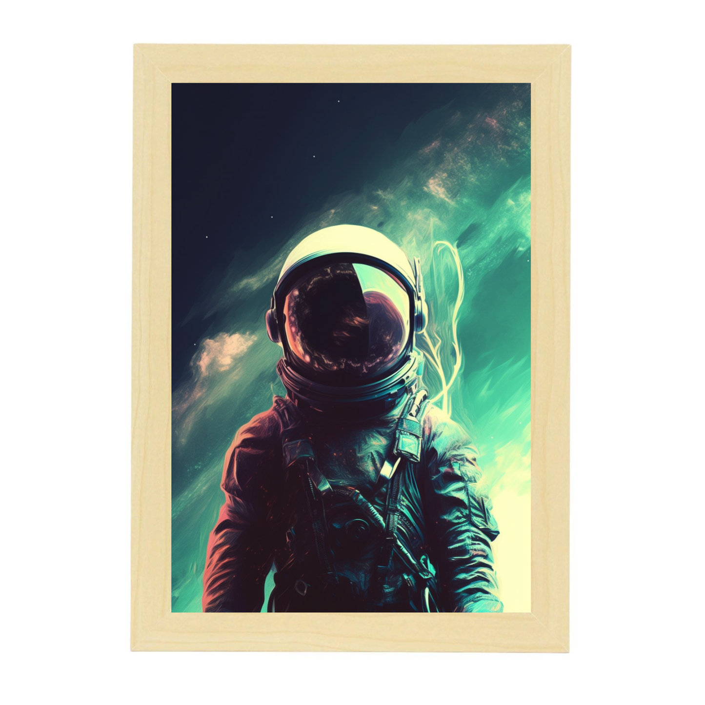 Póster Dios es un Astronauta