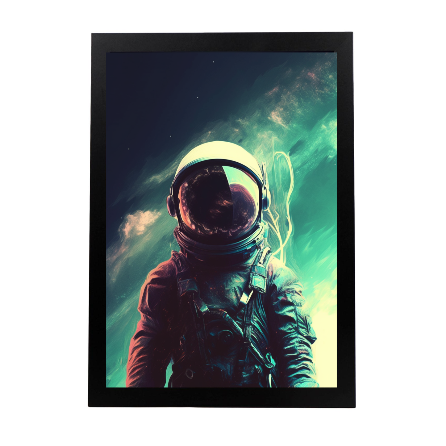 Póster Dios es un Astronauta