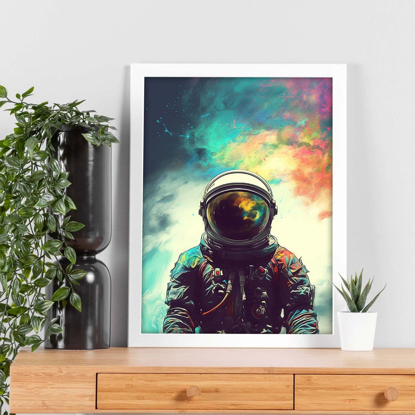 Póster Dios es un Astronauta de alta calidad hecho en España