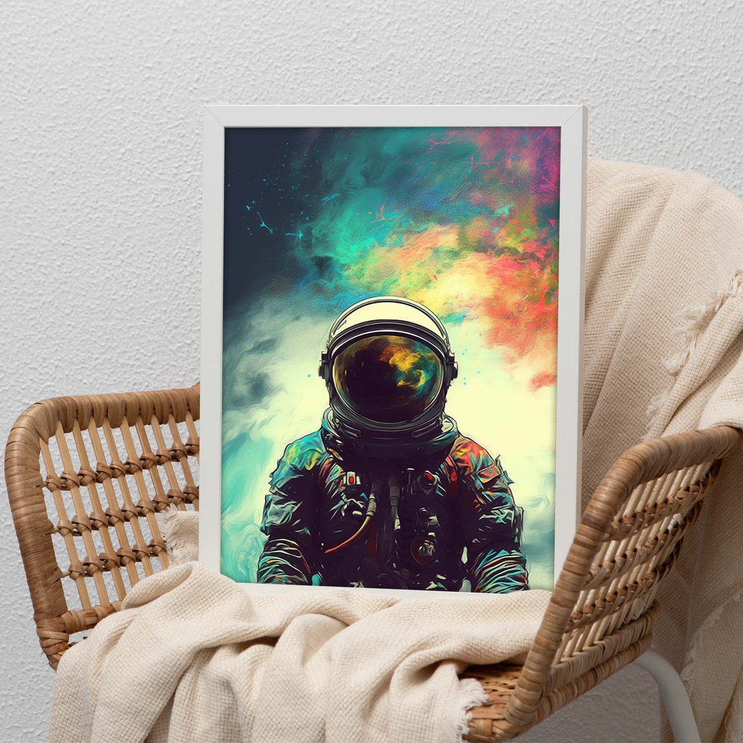 Póster Dios es un Astronauta de alta calidad hecho en España
