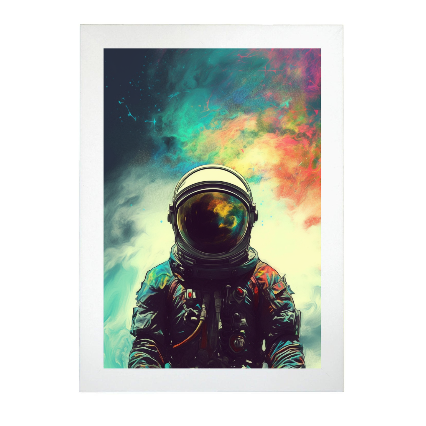 Póster Dios es un Astronauta de alta calidad hecho en España