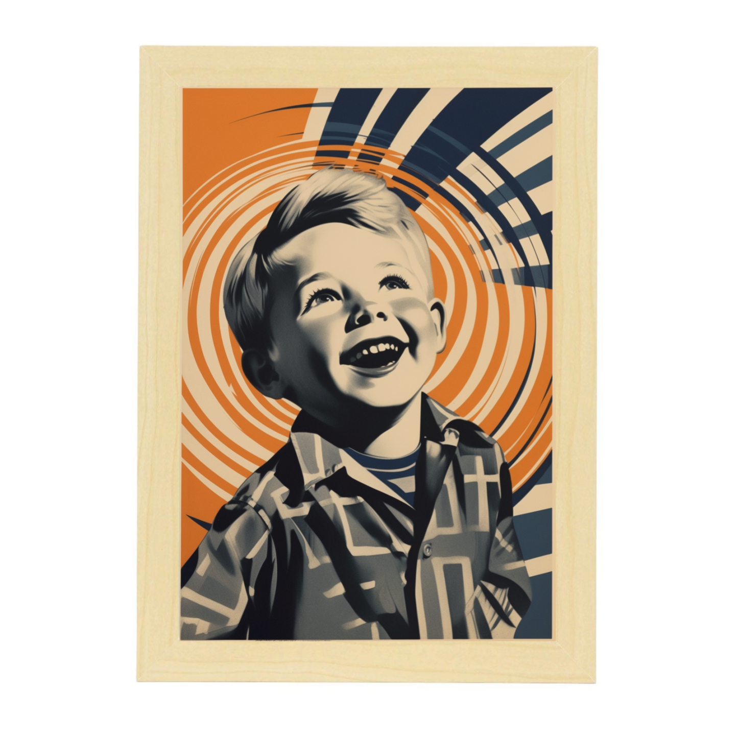 Lámina Emocionante de Niño por Alvin Lustig