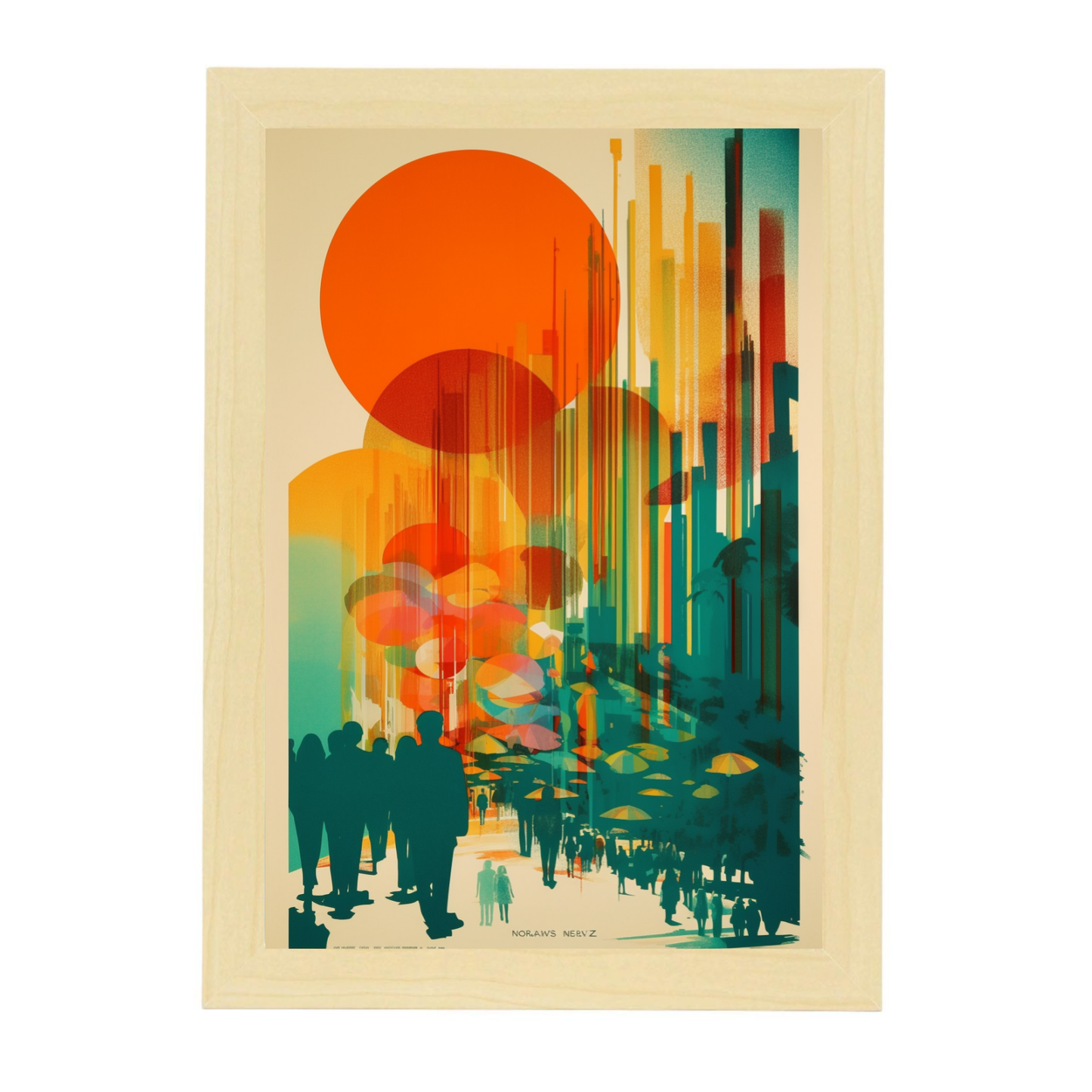 Póster Minimalista Estilo Cartelera 1960