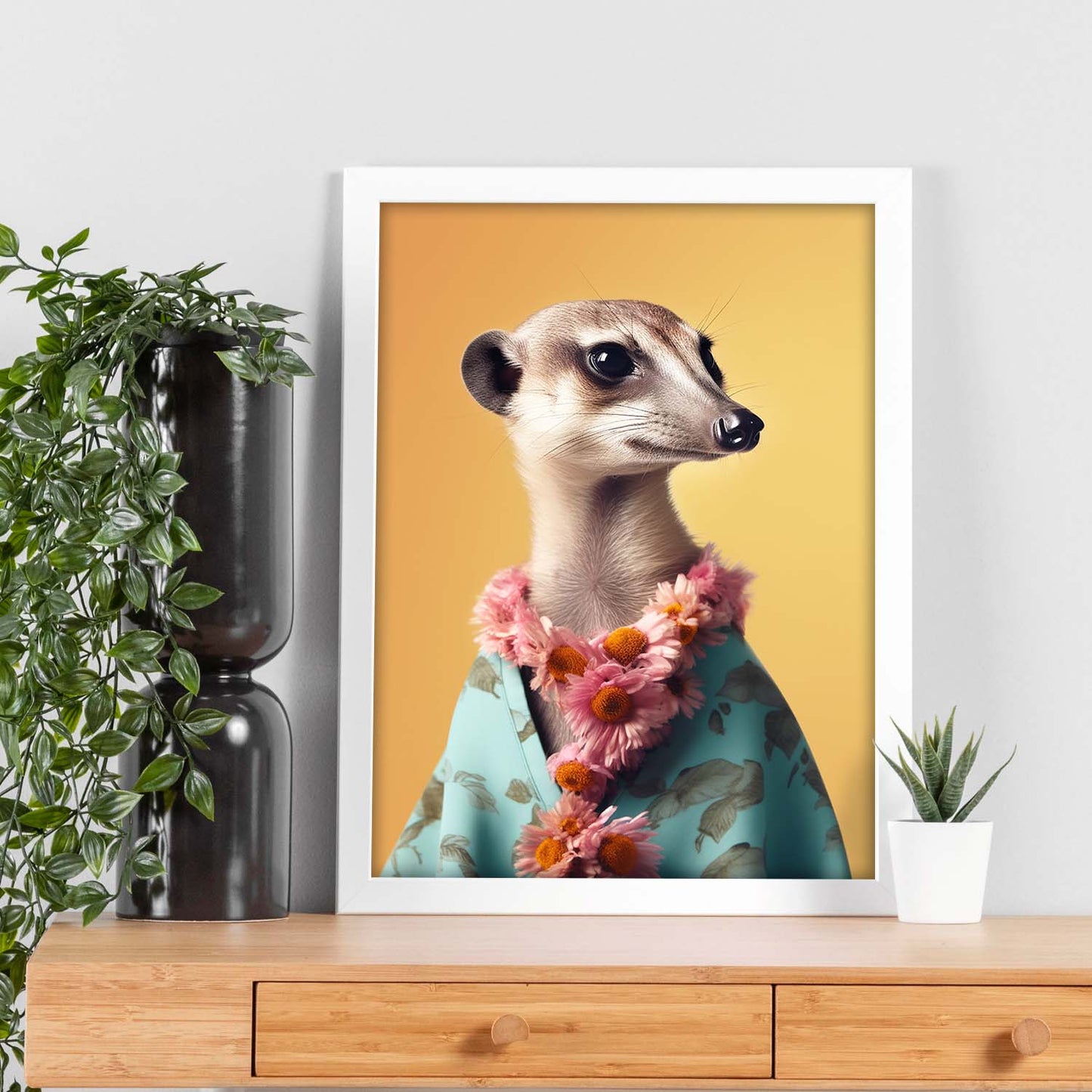 Cartel de Poster Fashion Suricata