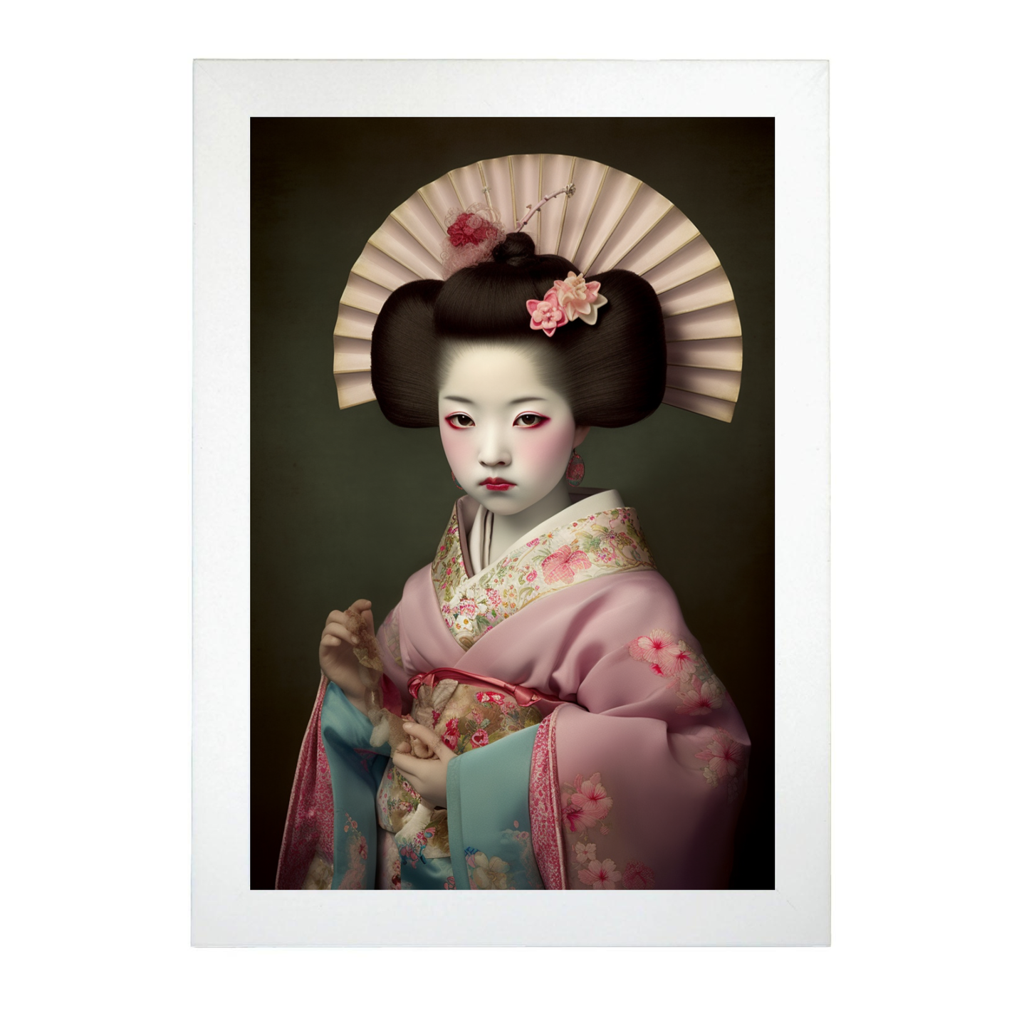 Póster Geisha Japonesa