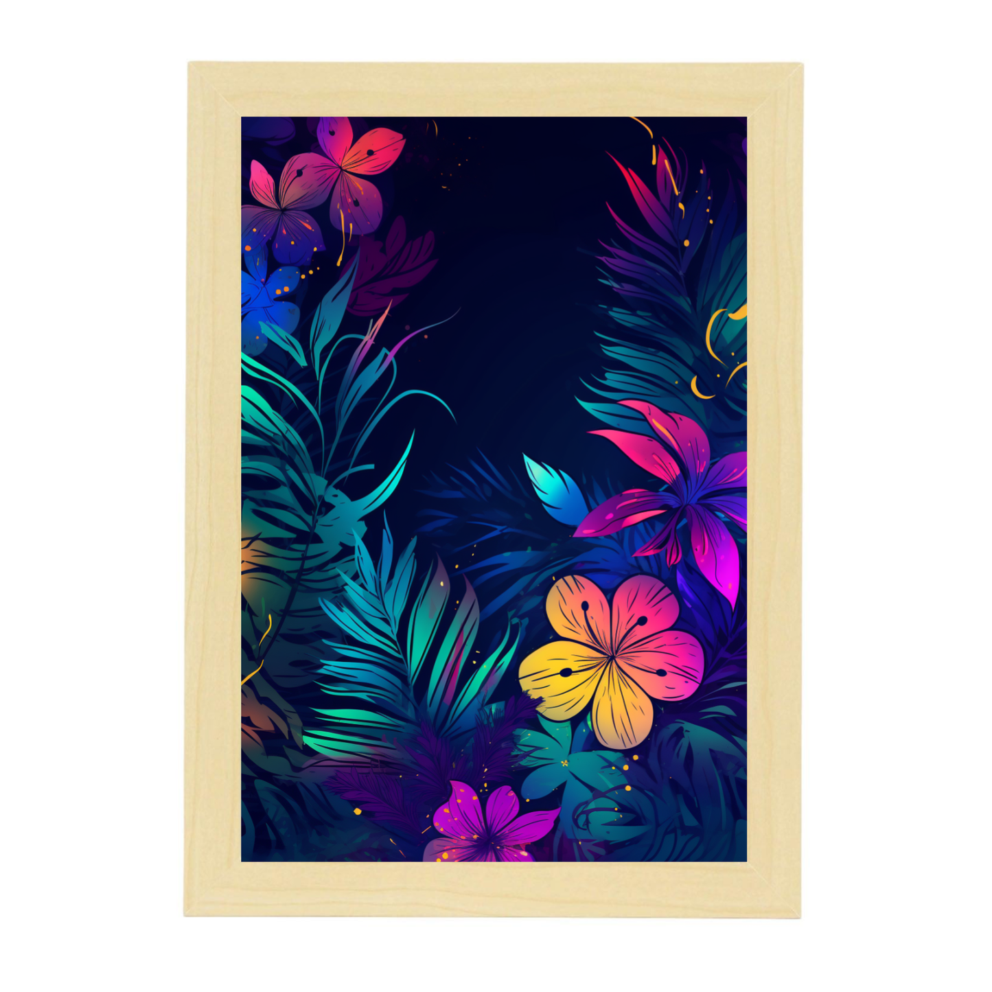 Lámina de Ilustración Digital Vibrante