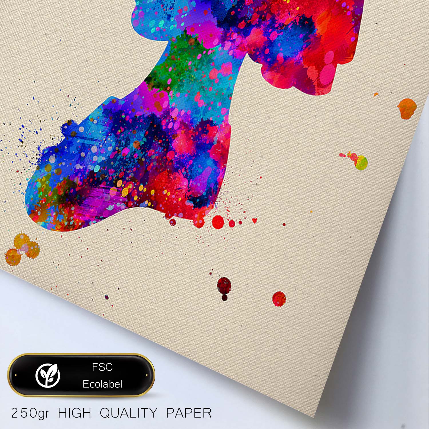 Poster imagen de Wendy. Posters con diseño acuarela de famosos, actores, músicos-Artwork-Nacnic-Nacnic Estudio SL