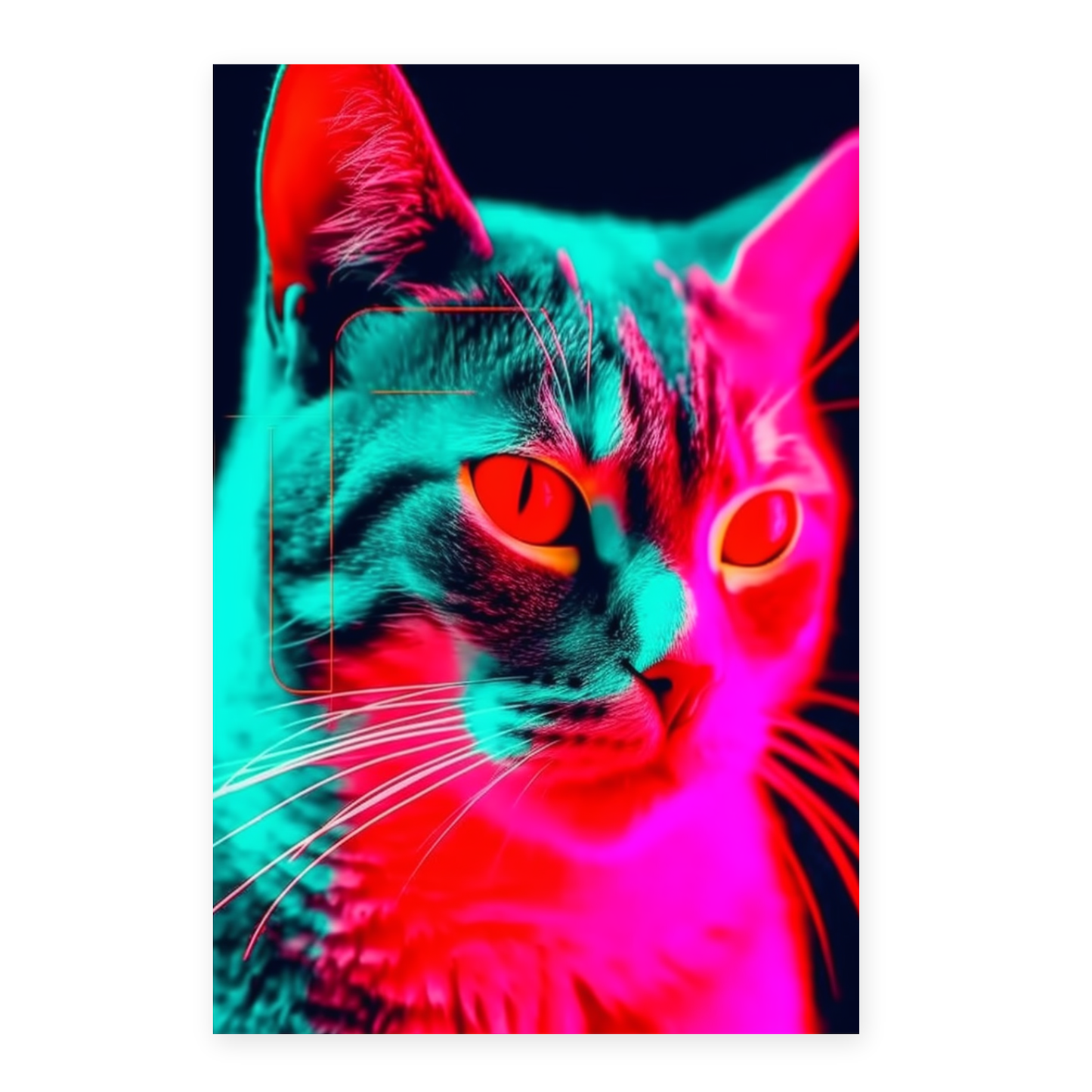Póster Impuesto de Gatos