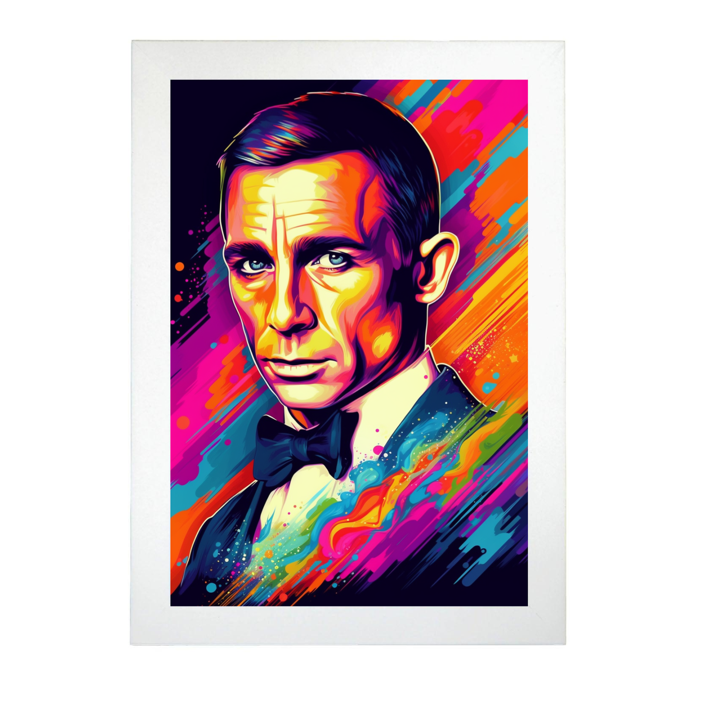 Póster "James Bond estilo Lisa Frank"