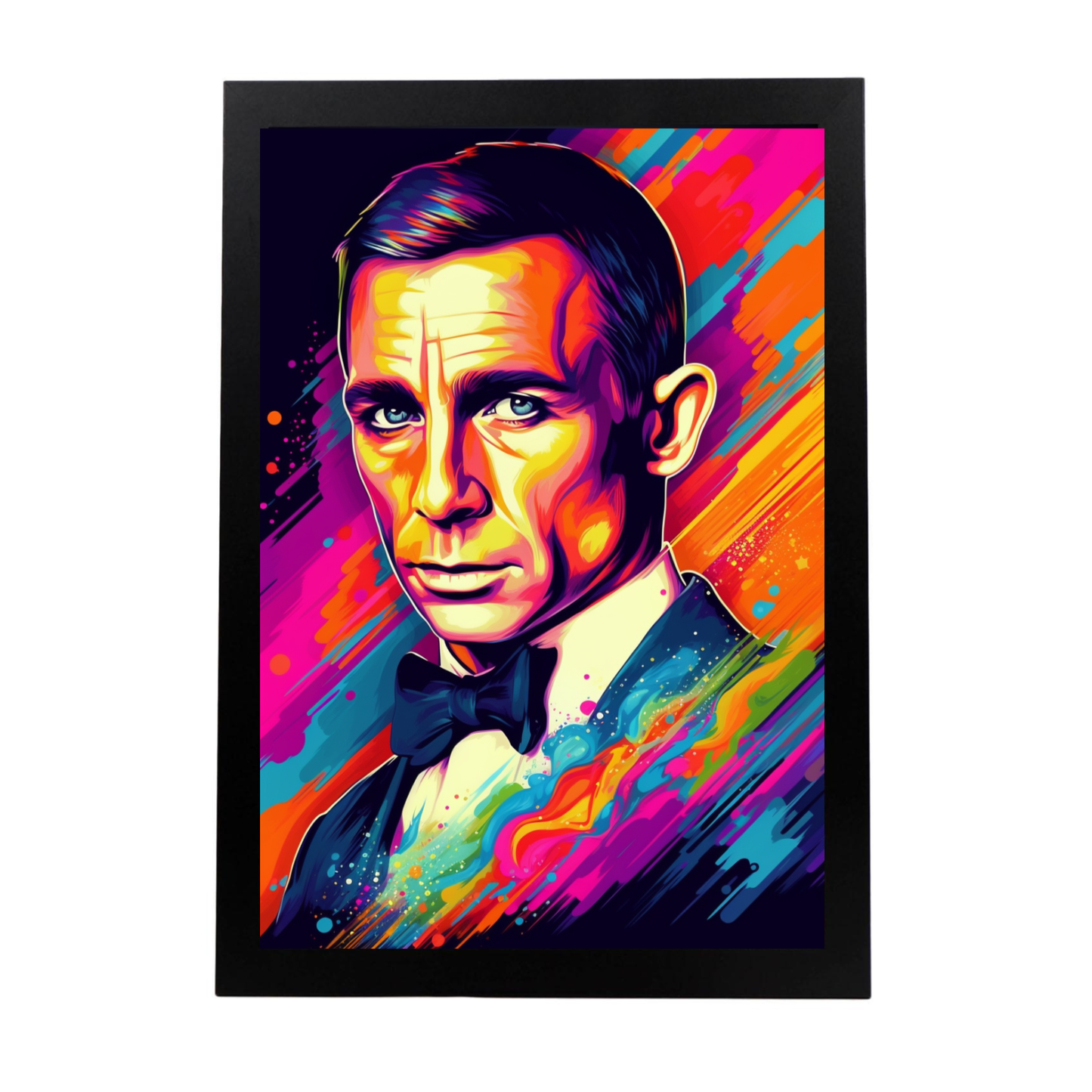 Póster "James Bond estilo Lisa Frank"