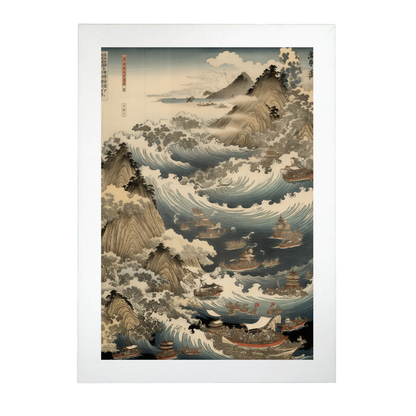 Póster de Katsushika Hokusai