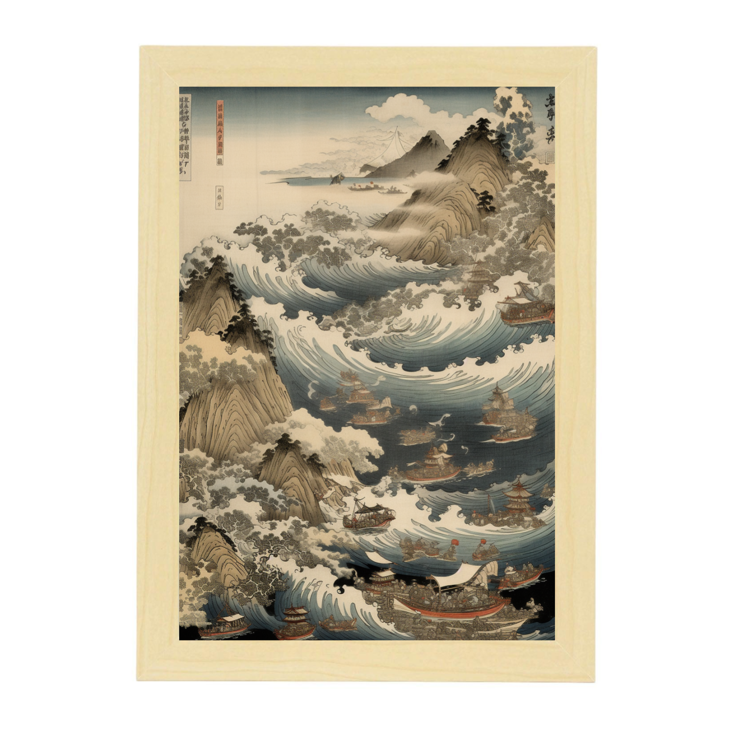 Póster de Katsushika Hokusai