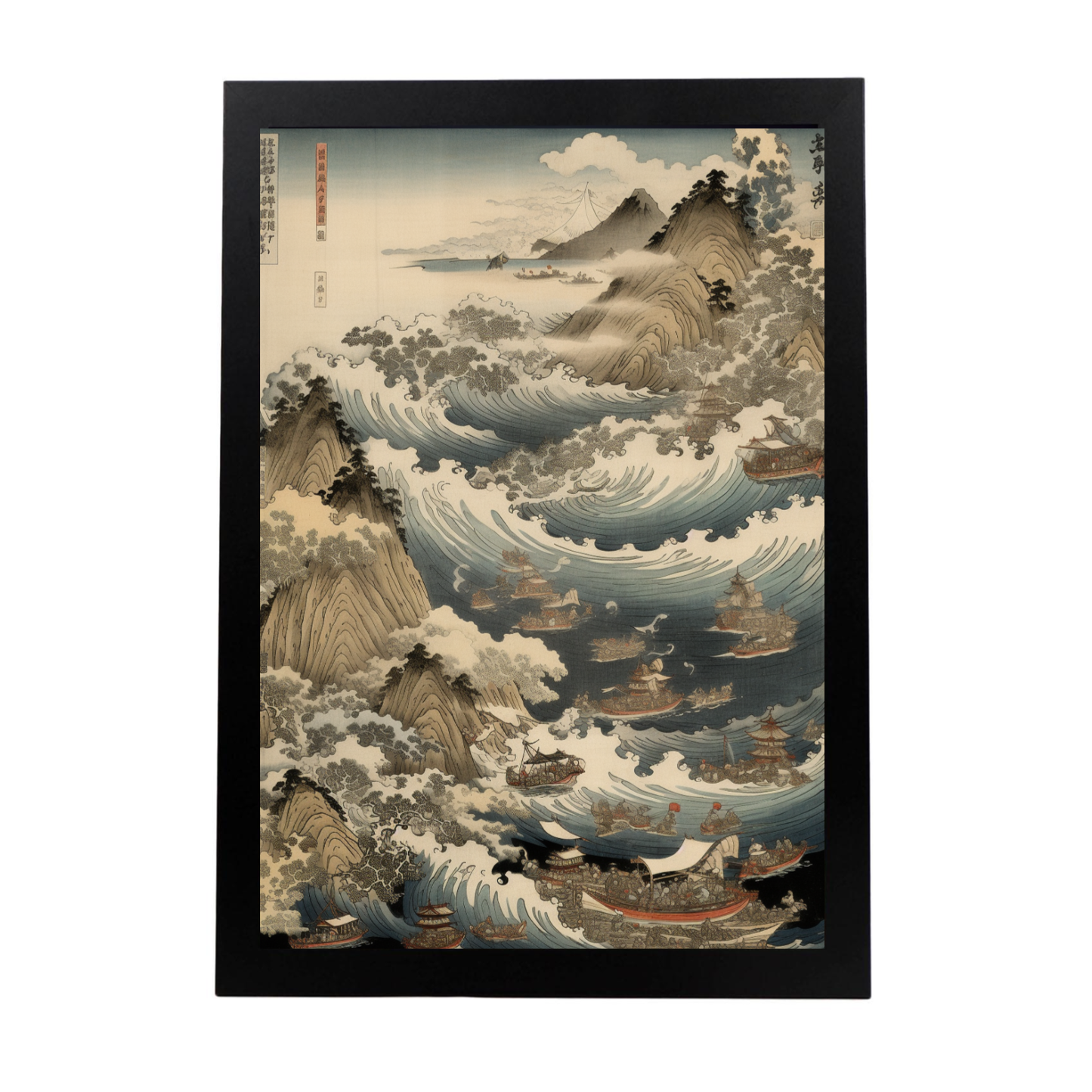 Póster de Katsushika Hokusai