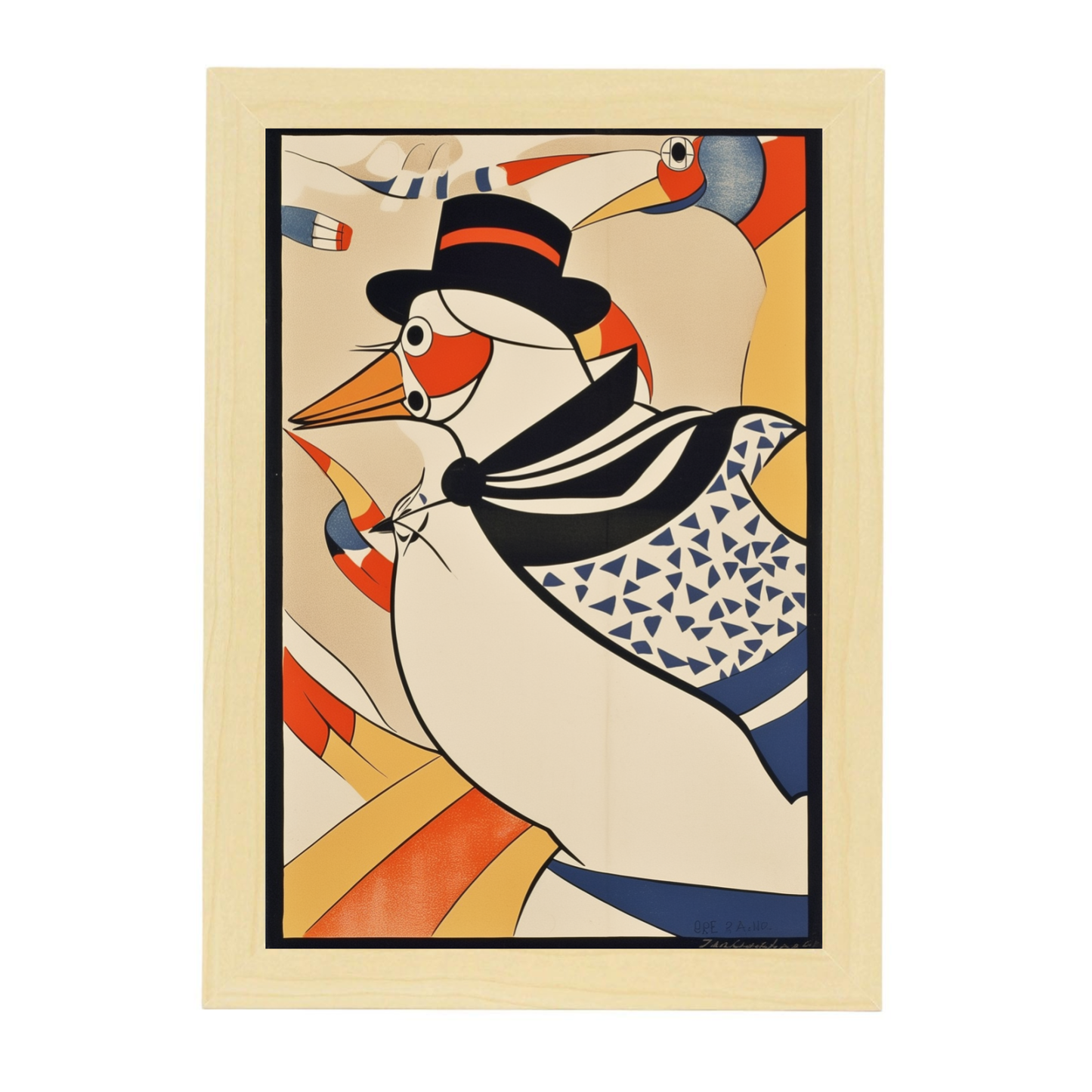Póster La Gaviota Marinero