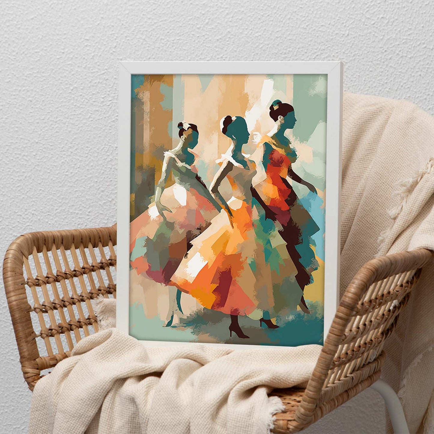 Póster "Minimalismo por Edgar Degas"