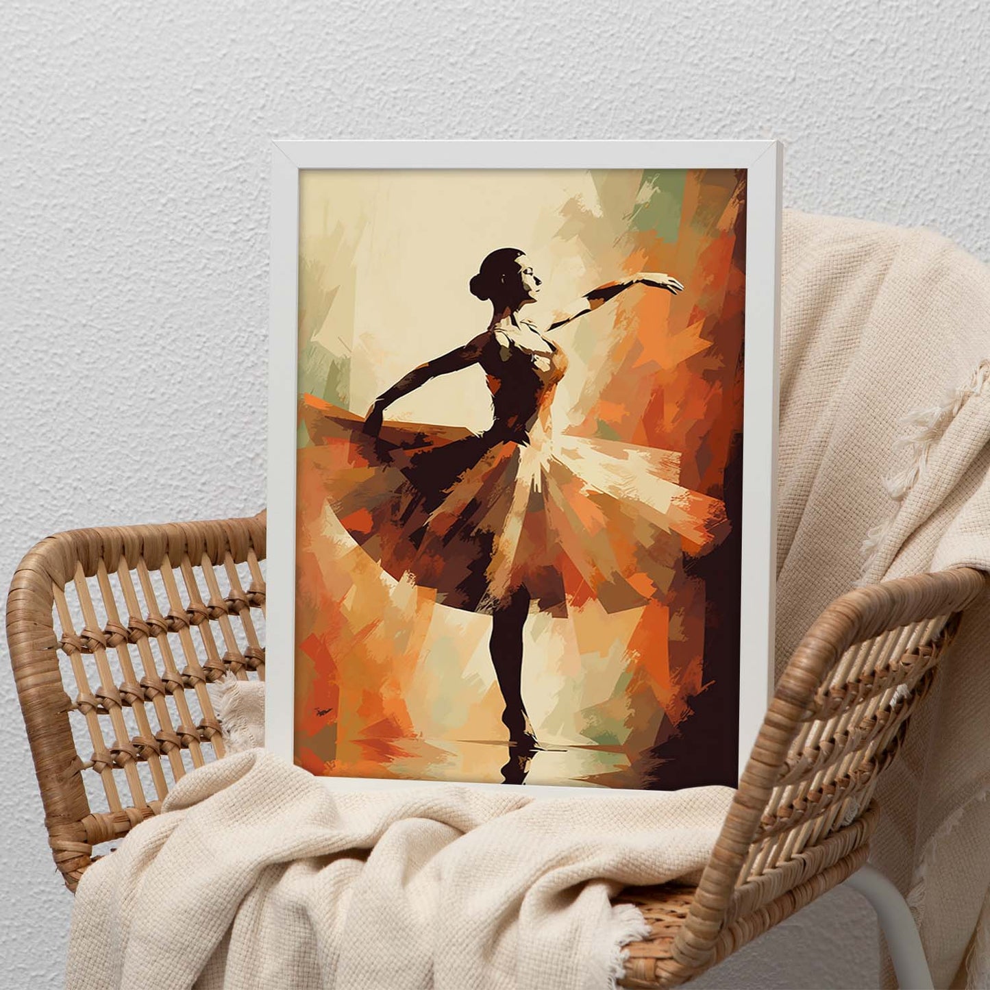 Póster "Minimalismo por Edgar Degas"