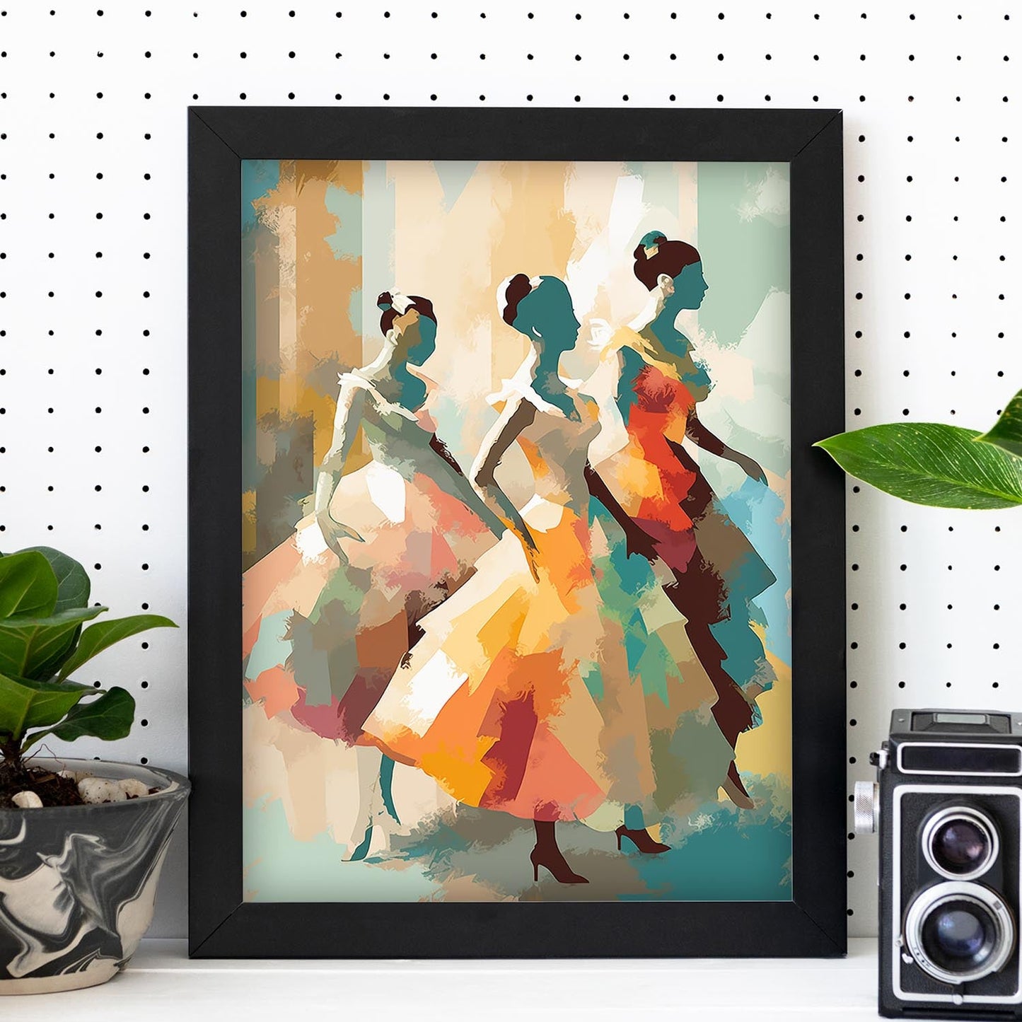 Póster "Minimalismo por Edgar Degas"