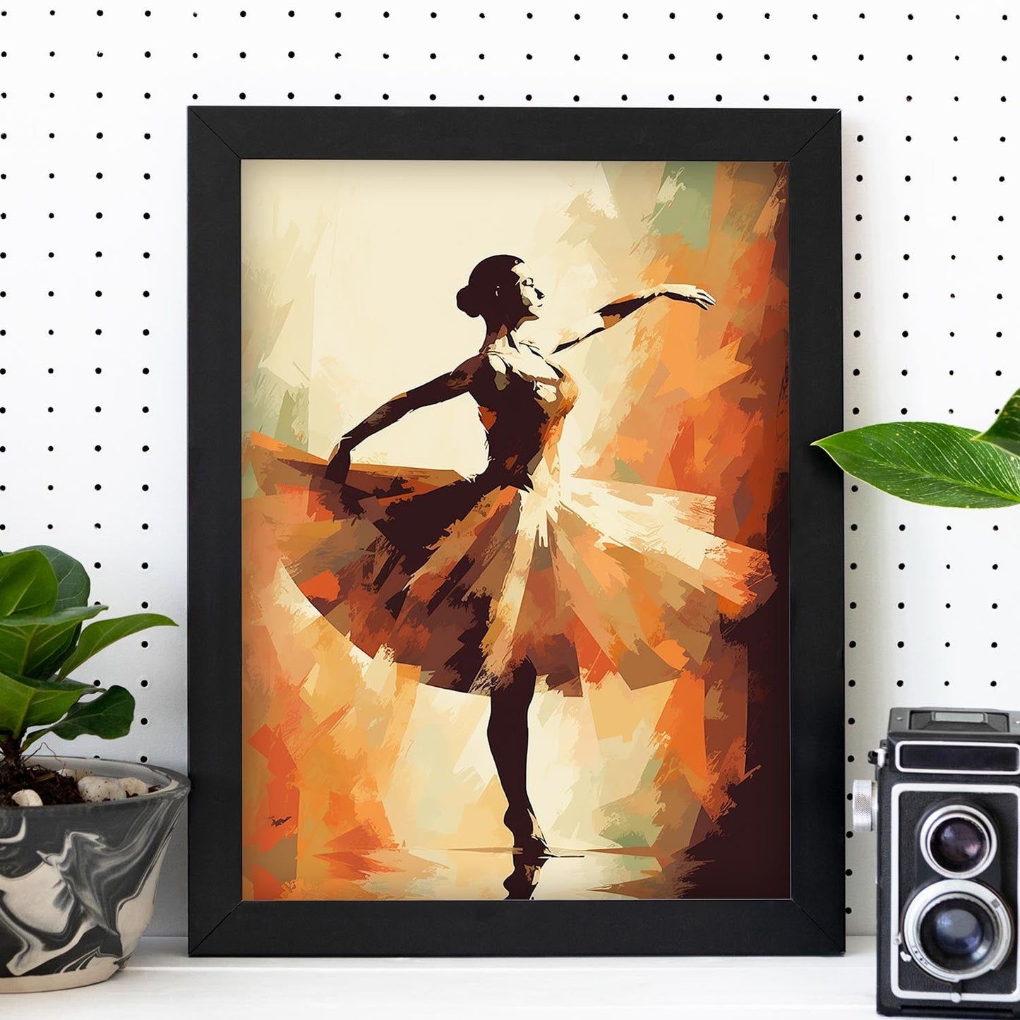Póster "Minimalismo por Edgar Degas"