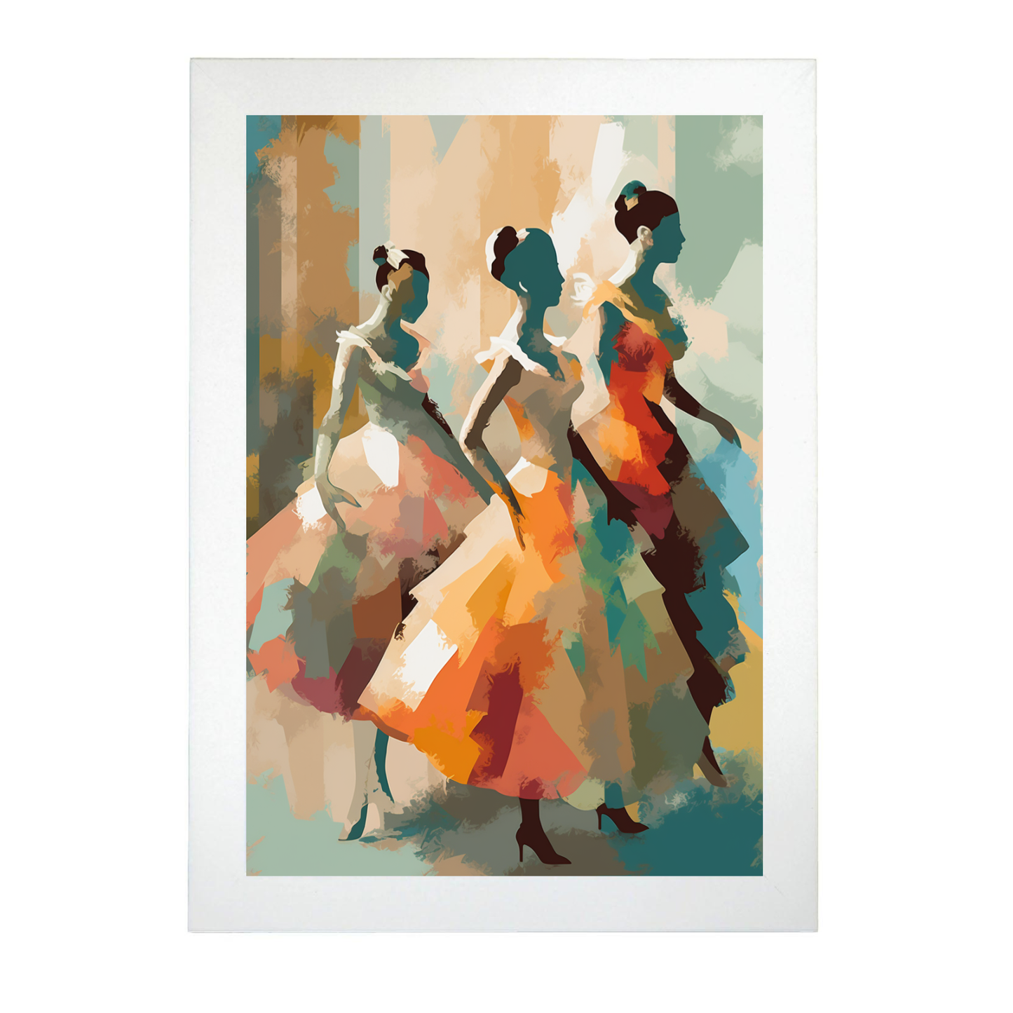 Póster "Minimalismo por Edgar Degas"