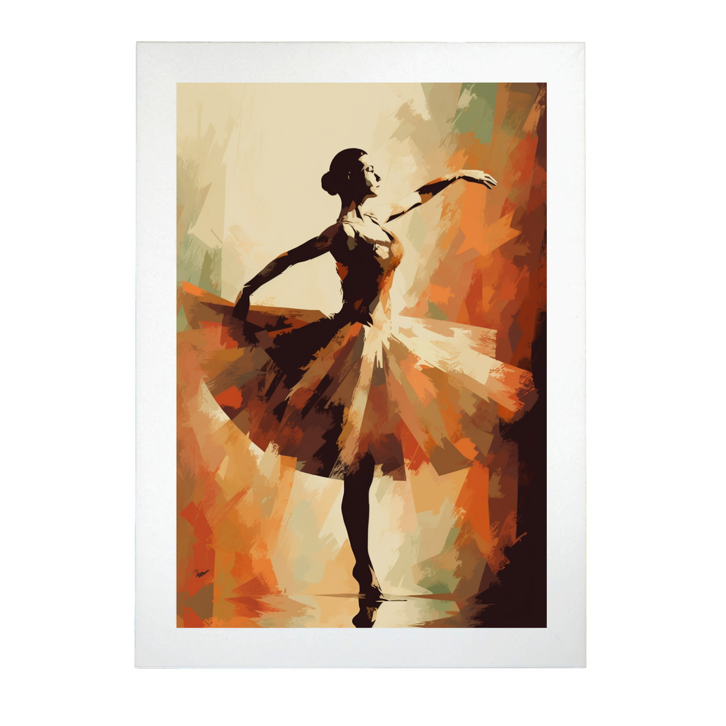 Póster "Minimalismo por Edgar Degas"