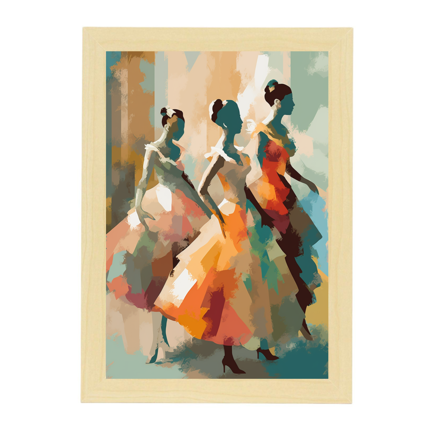 Póster "Minimalismo por Edgar Degas"