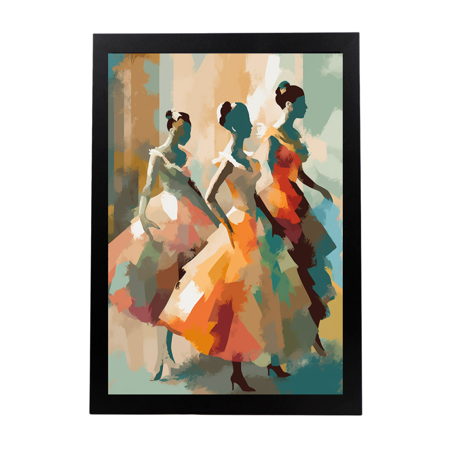 Póster "Minimalismo por Edgar Degas"