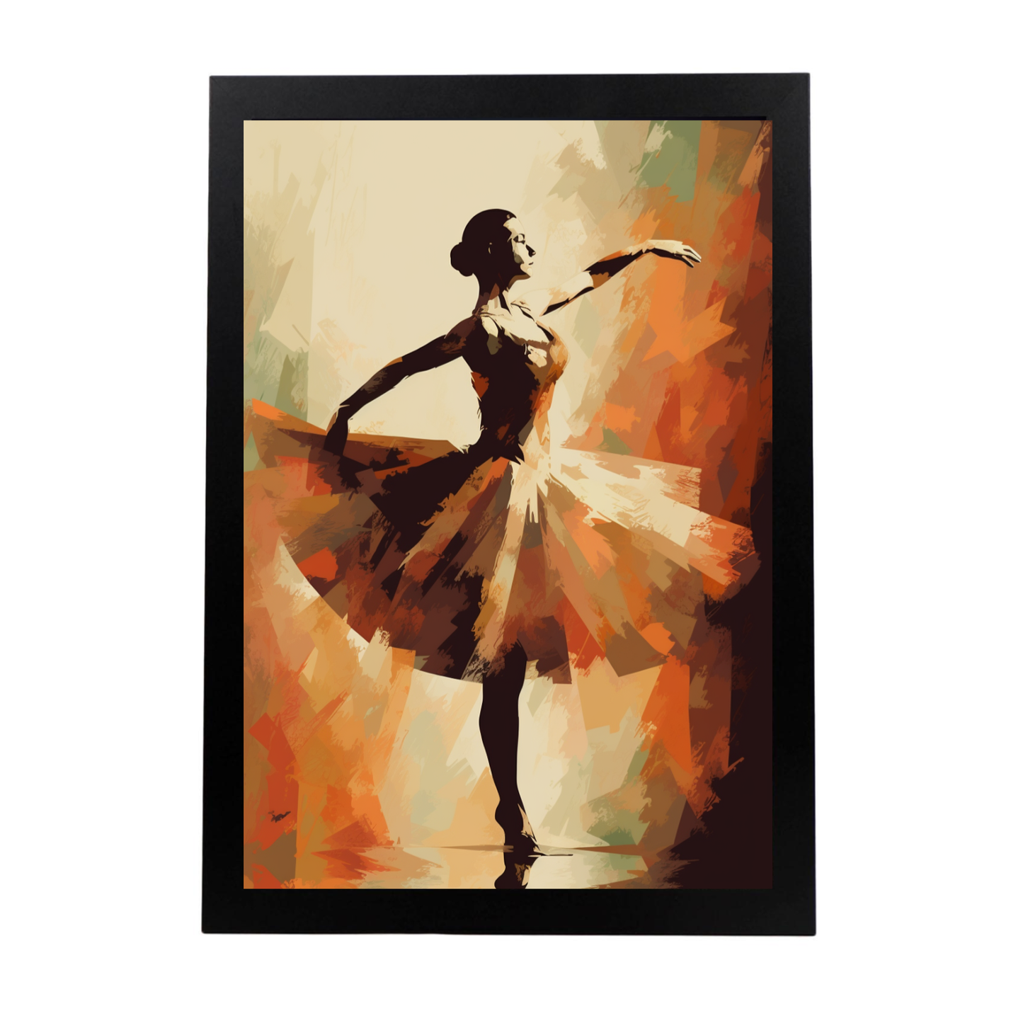 Póster "Minimalismo por Edgar Degas"