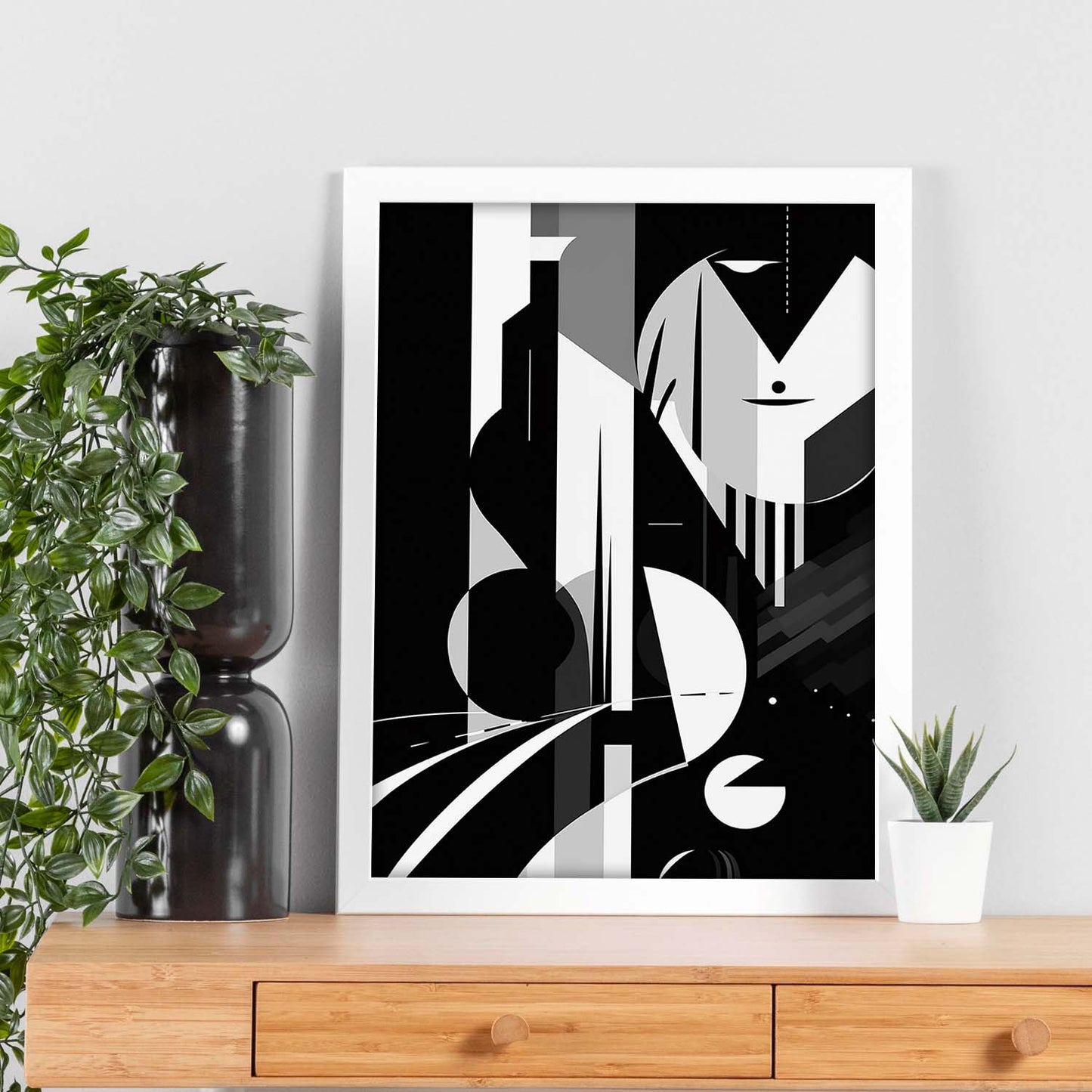 Póster Abstracto Minimalista
