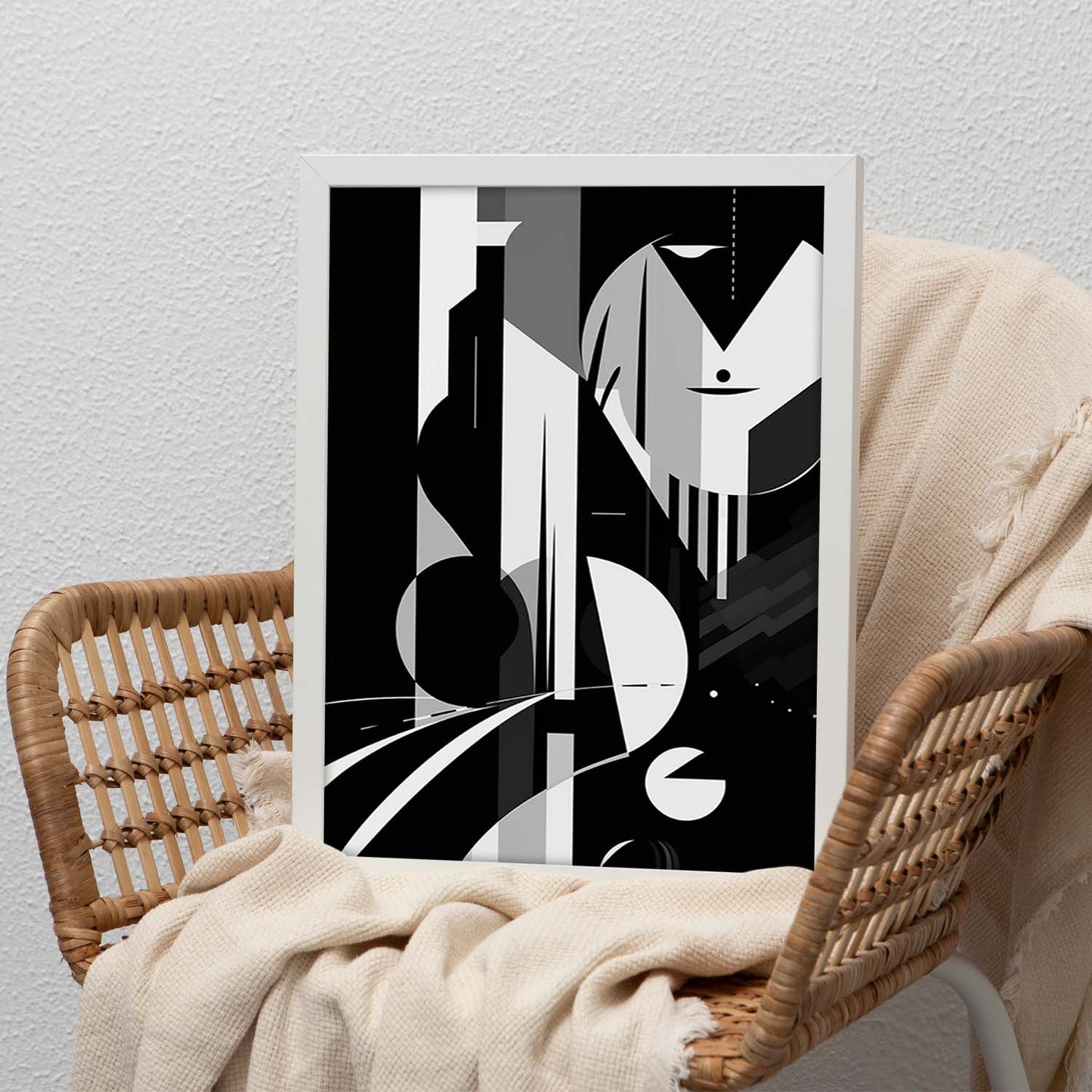 Póster Abstracto Minimalista