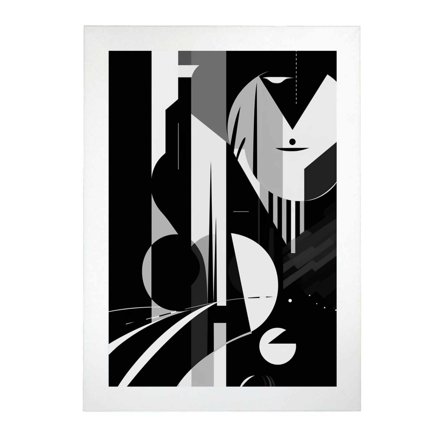 Póster Abstracto Minimalista