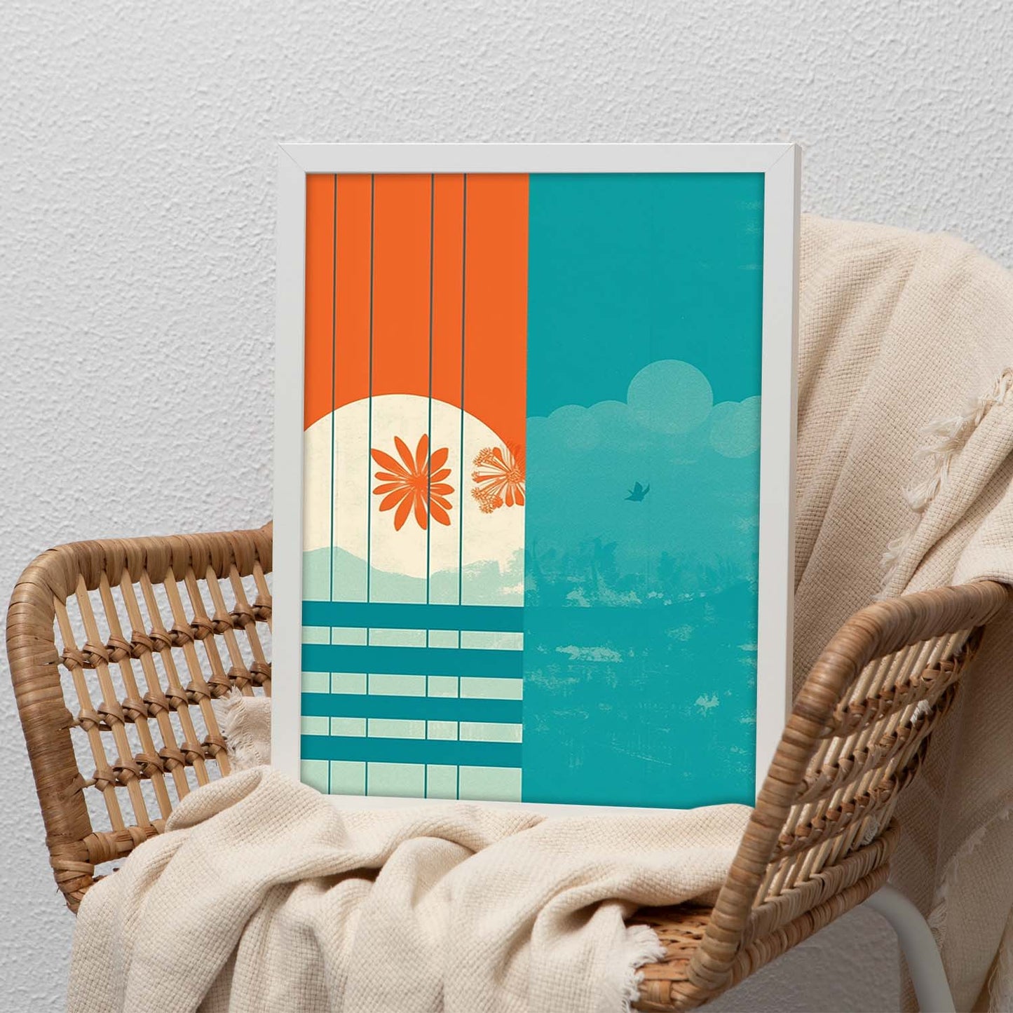Póster Minimalista de Estilo Japonés