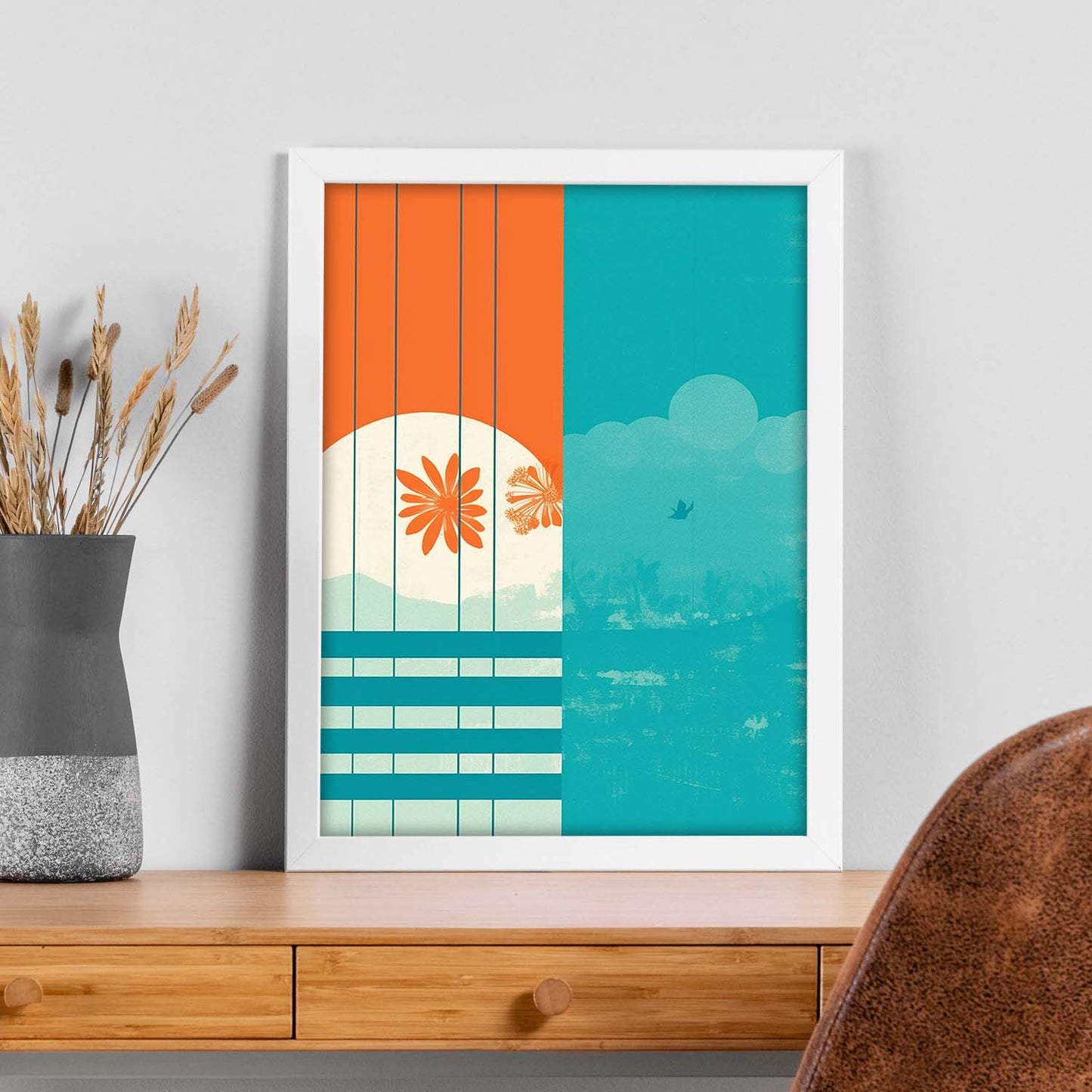 Póster Minimalista de Estilo Japonés