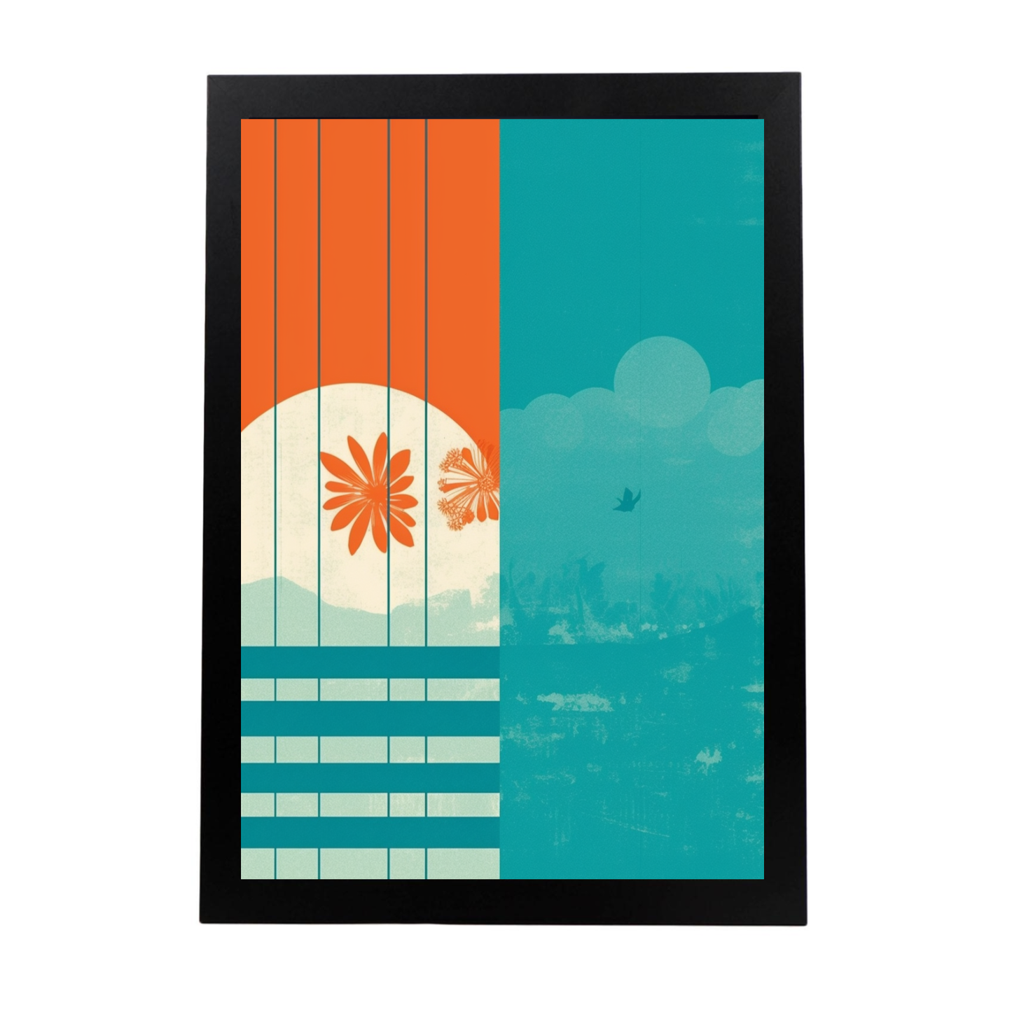 Póster Minimalista de Estilo Japonés
