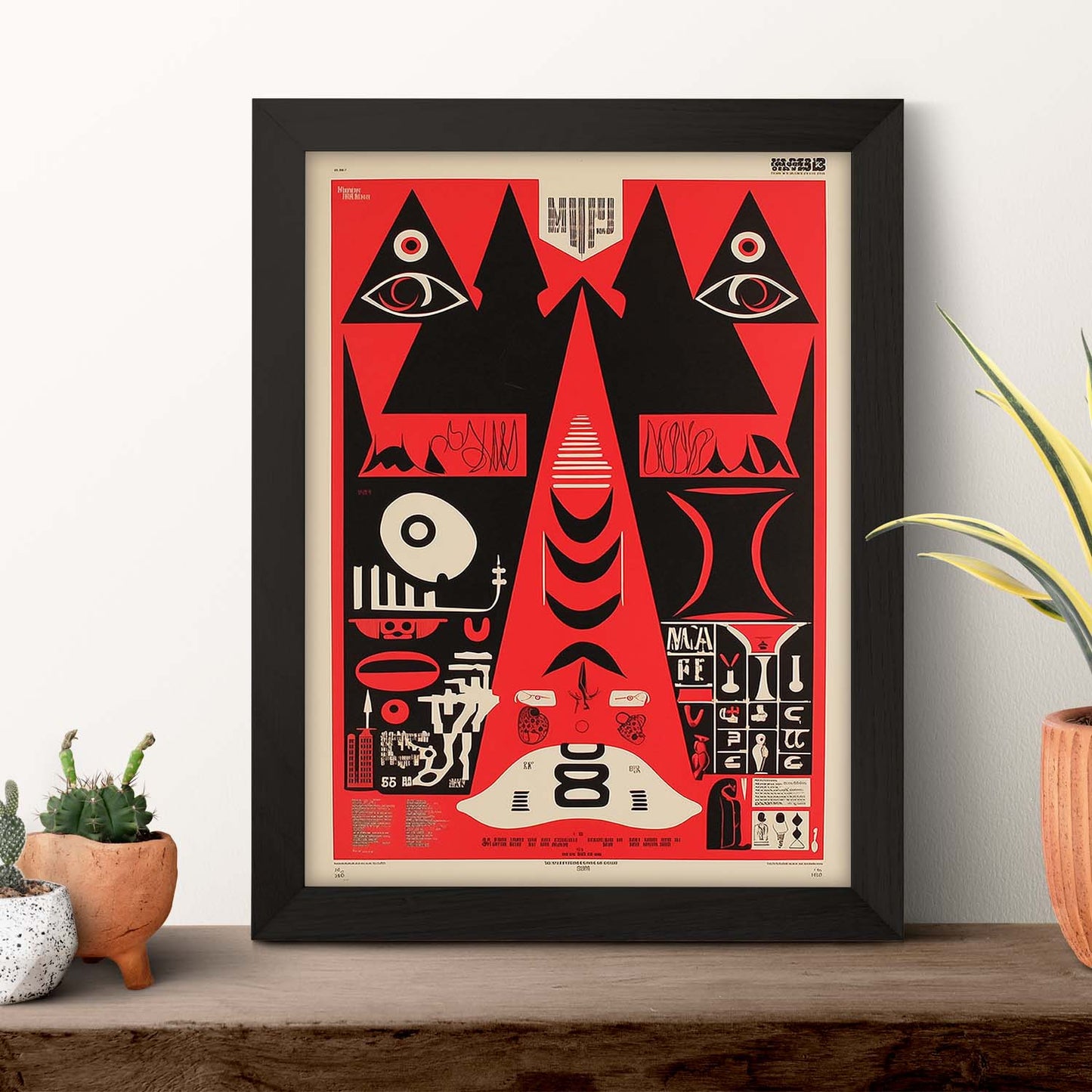 Póster Minimalista y Surrealista de Película 1983 por Barry McG