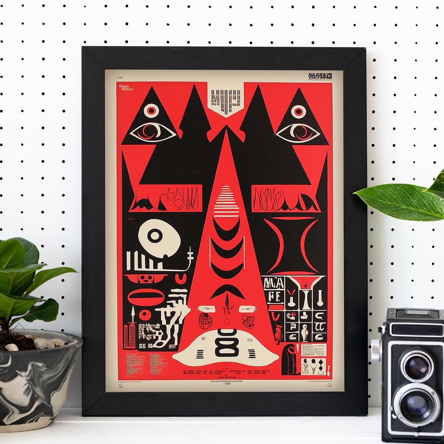 Póster Minimalista y Surrealista de Película 1983 por Barry McG