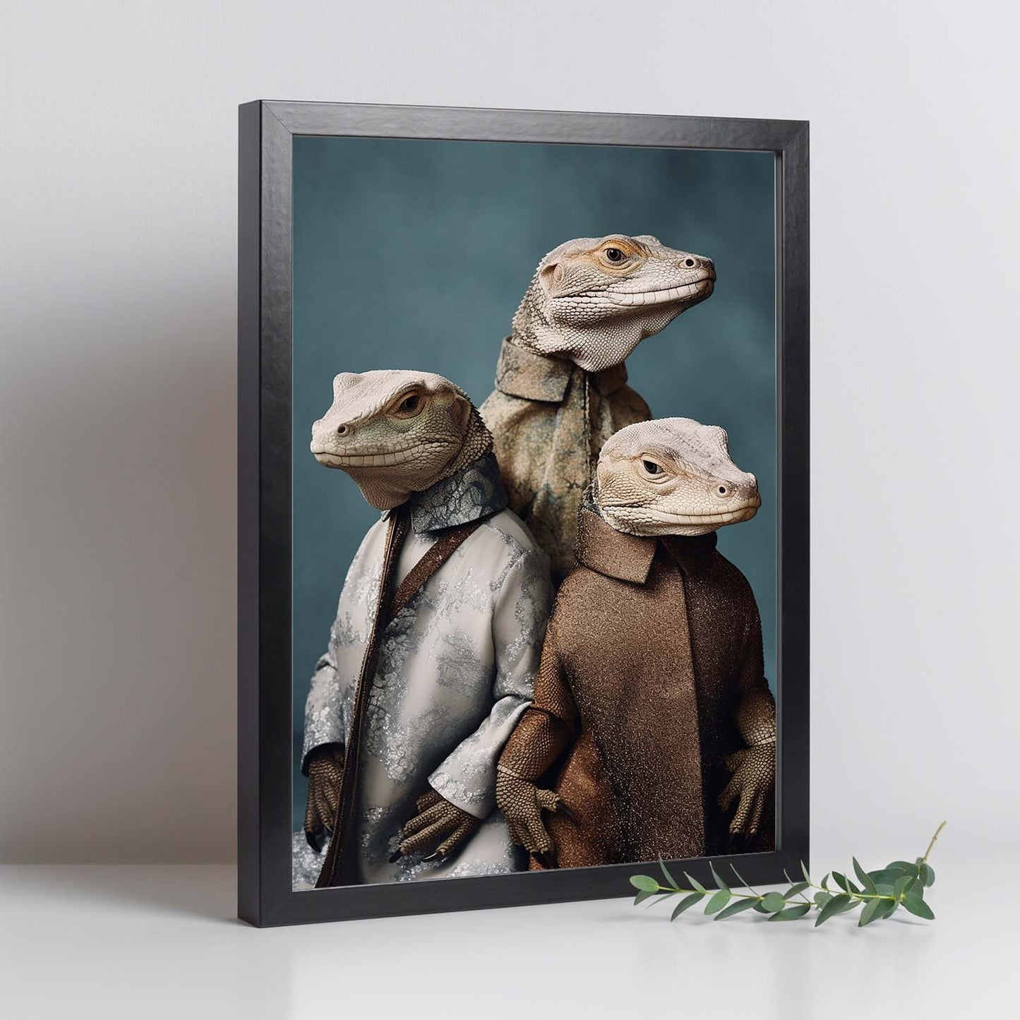 Póster de Dragones de Komodo