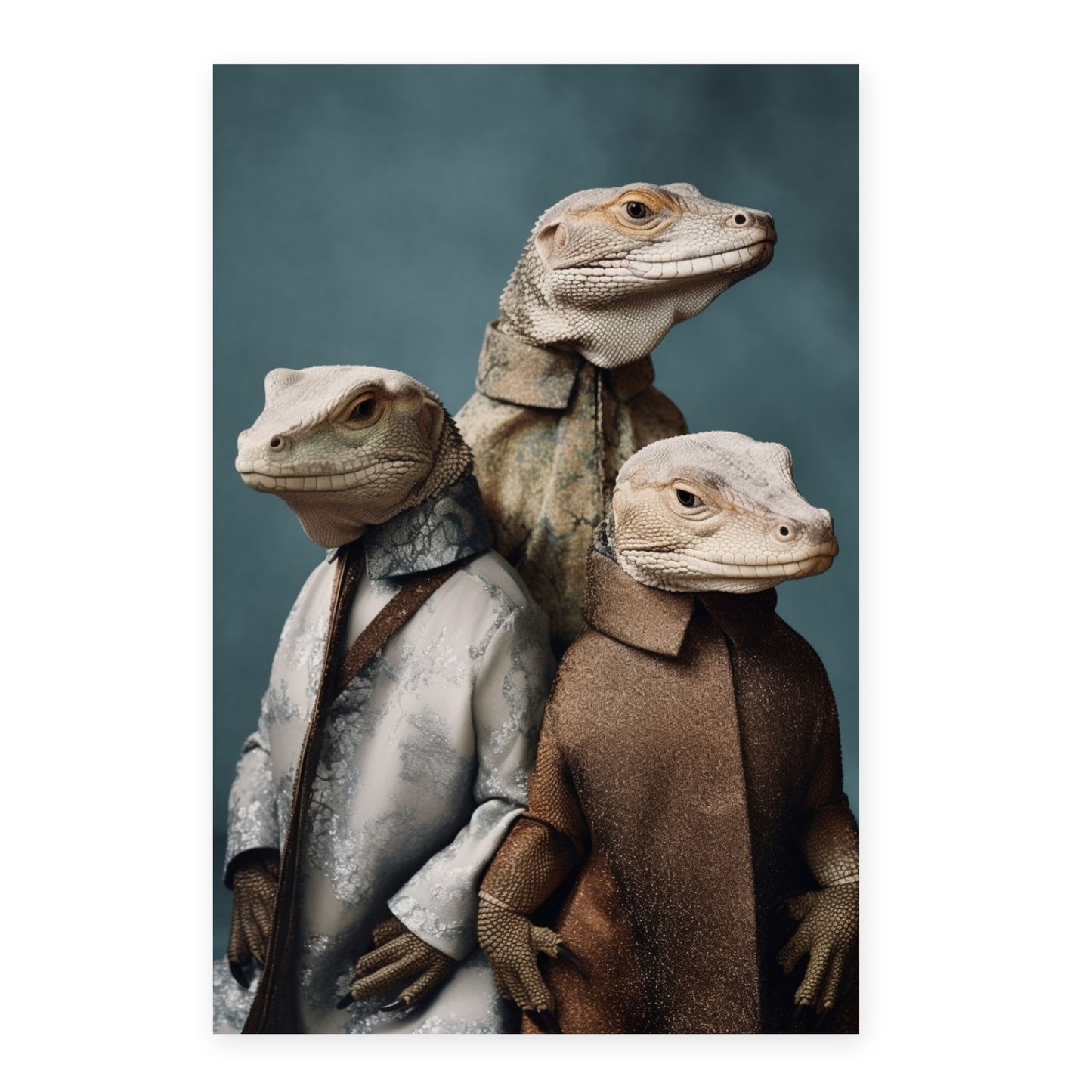 Póster de Dragones de Komodo