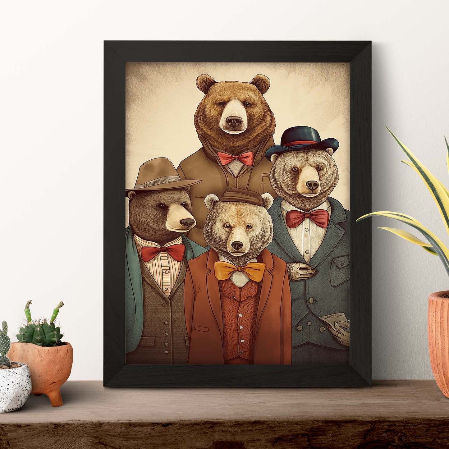 Póster de Moda de Osos