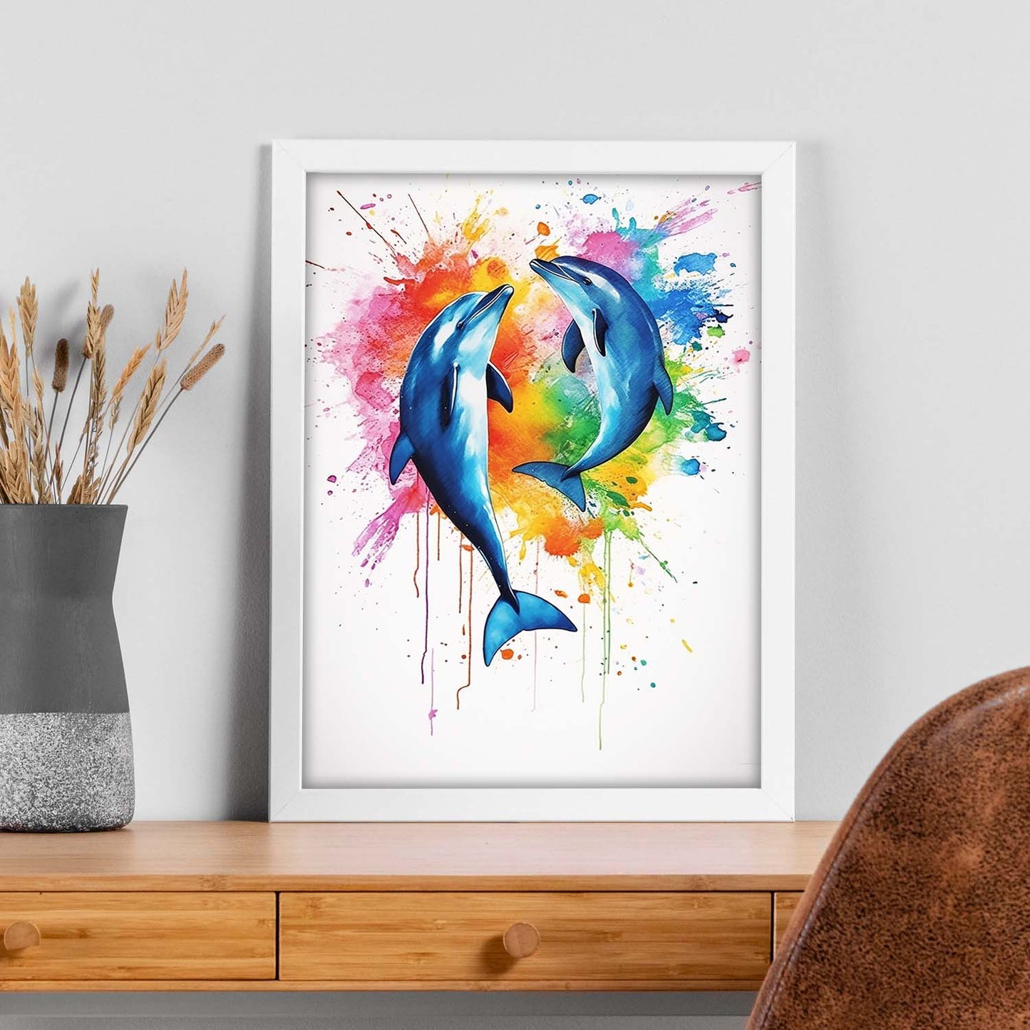 Póster de Moda de Delfines