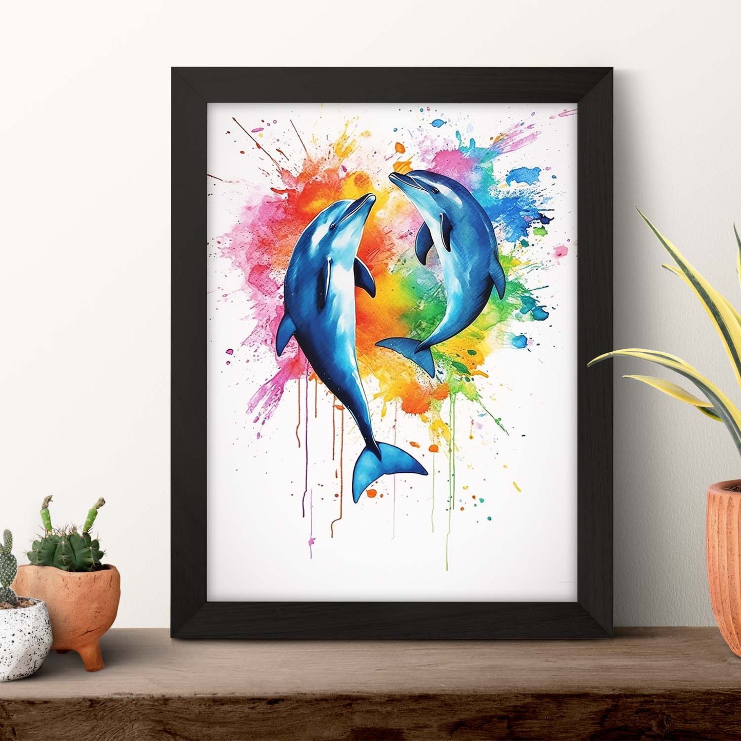 Póster de Moda de Delfines