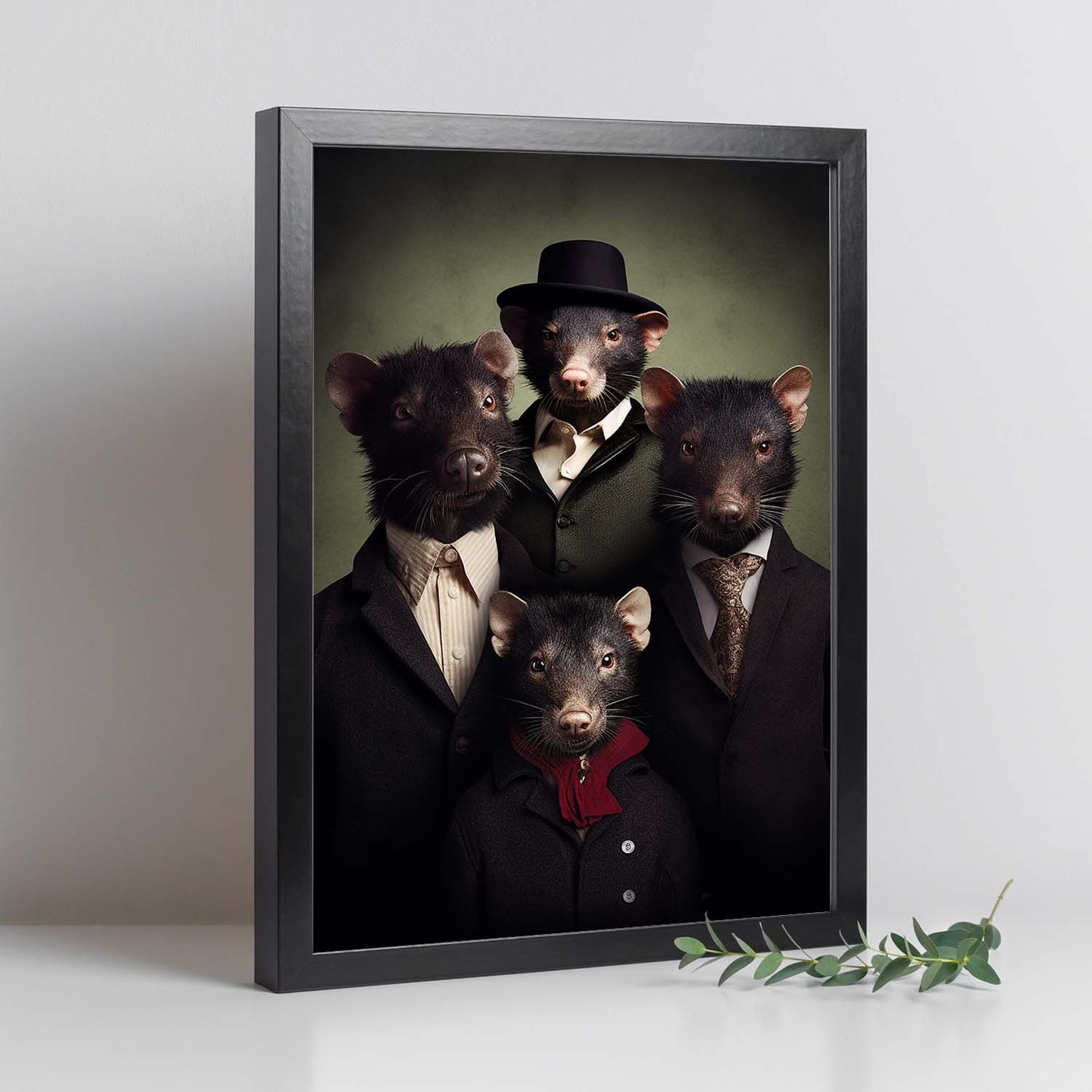 Póster de Moda Demonios de Tasmania