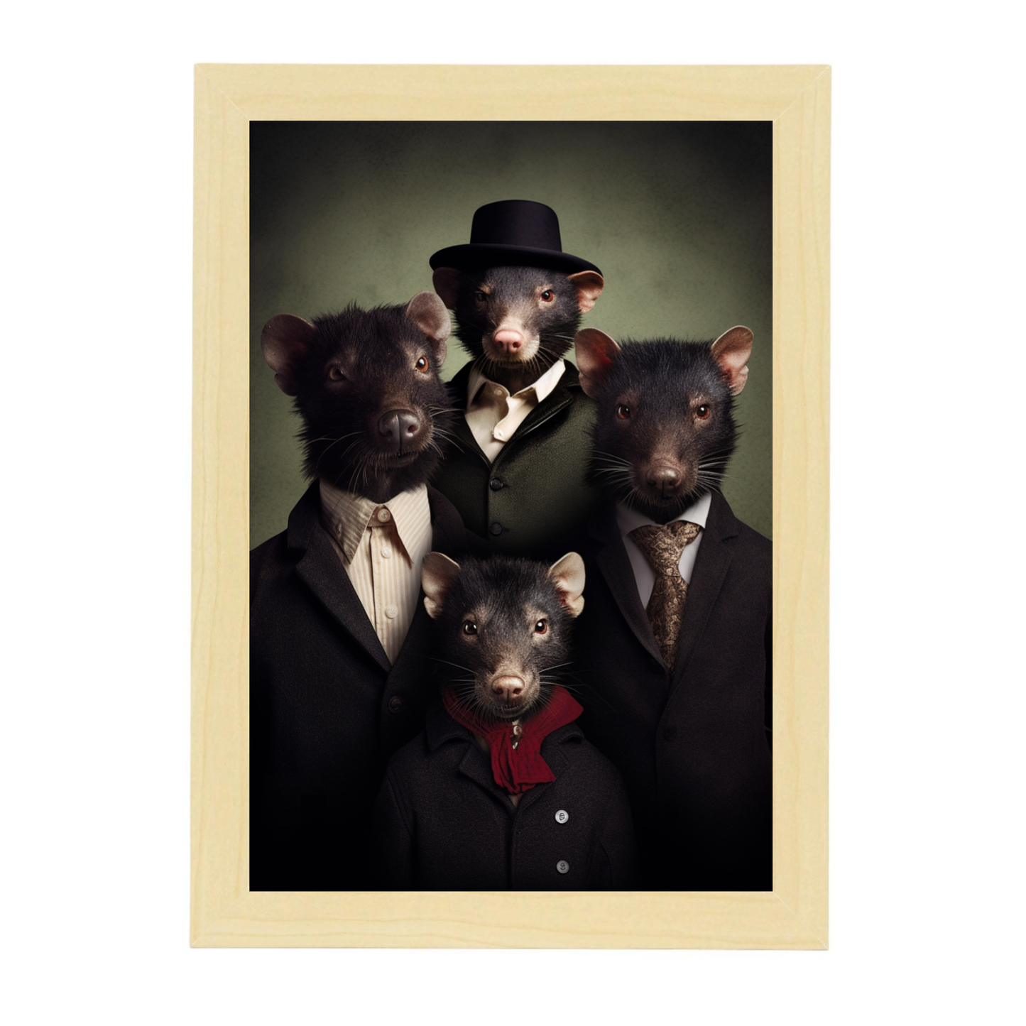 Póster de Moda Demonios de Tasmania