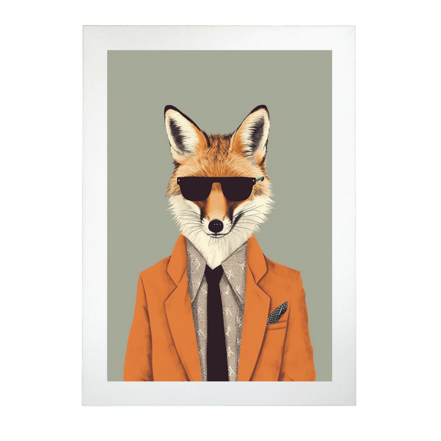 Póster de Moda Zorros