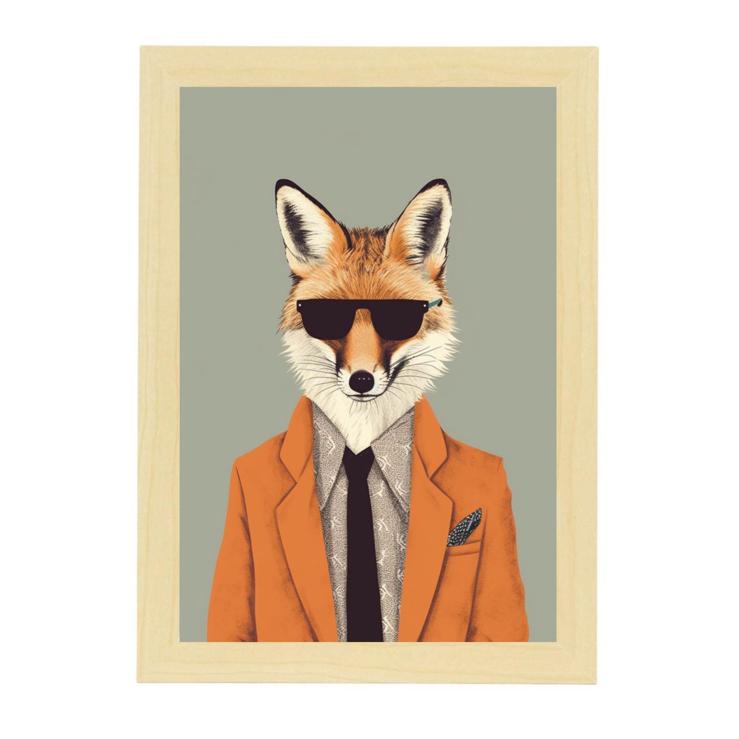Póster de Moda Zorros